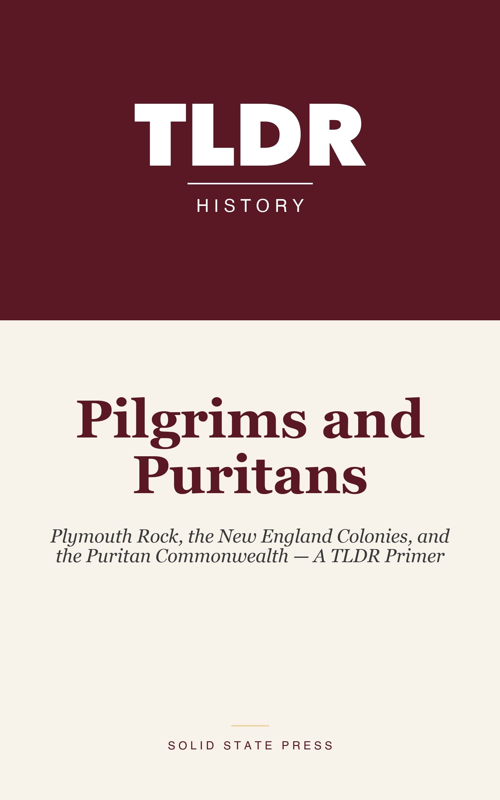 Pilgrims and Puritans cover