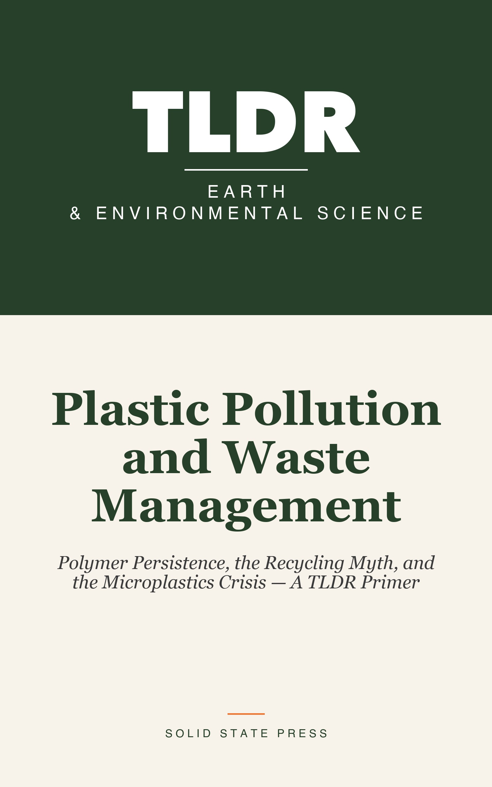 Plastic Pollution and Waste Management cover