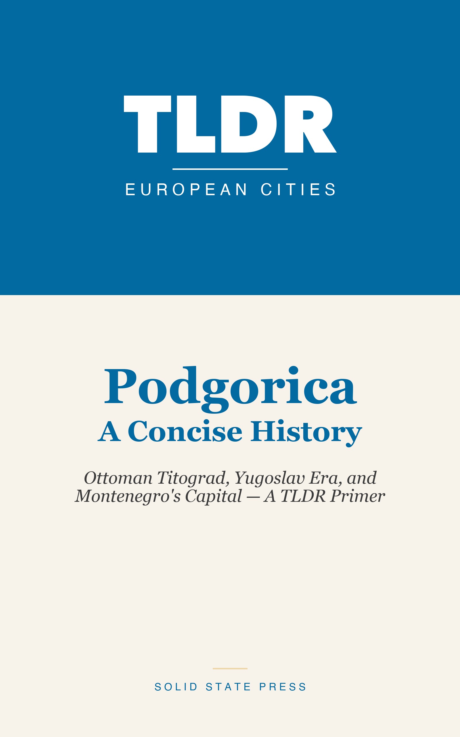 Podgorica: A Concise History cover