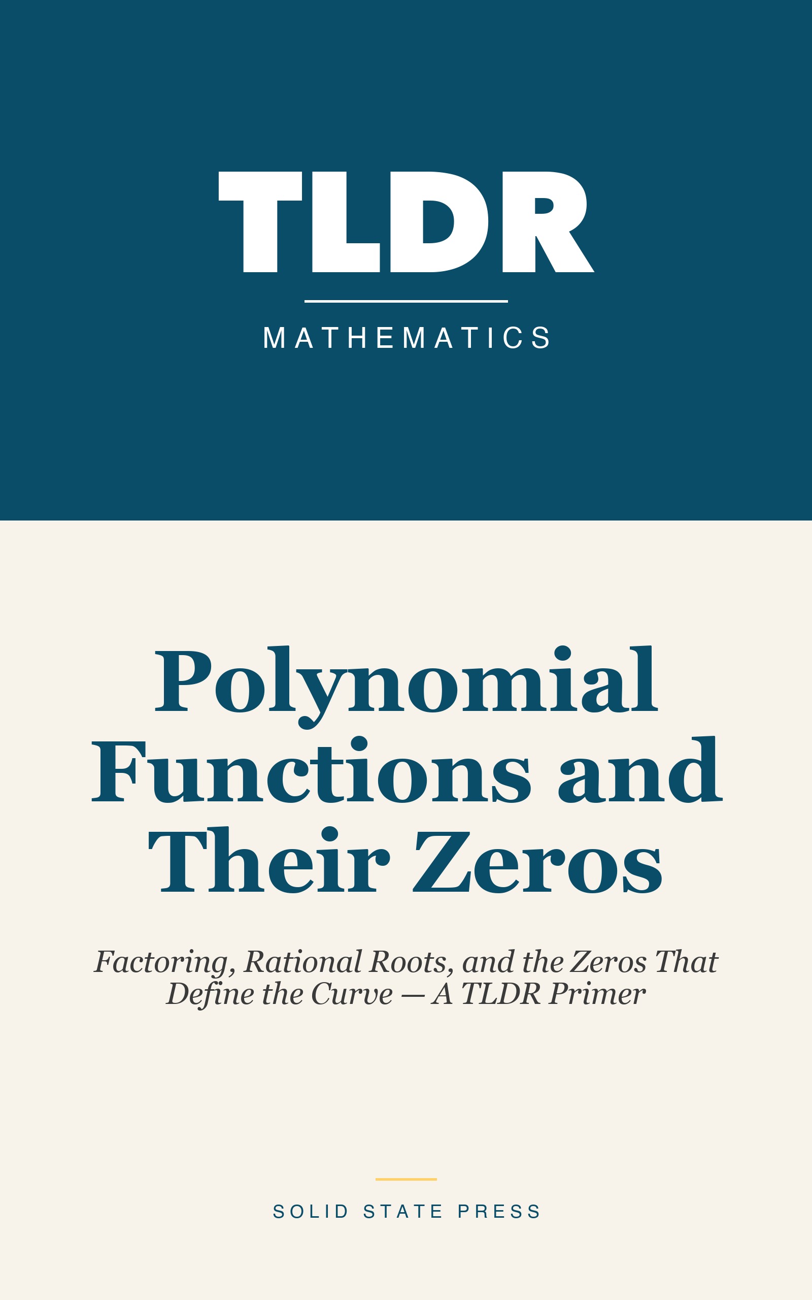 Polynomial Functions and Their Zeros cover