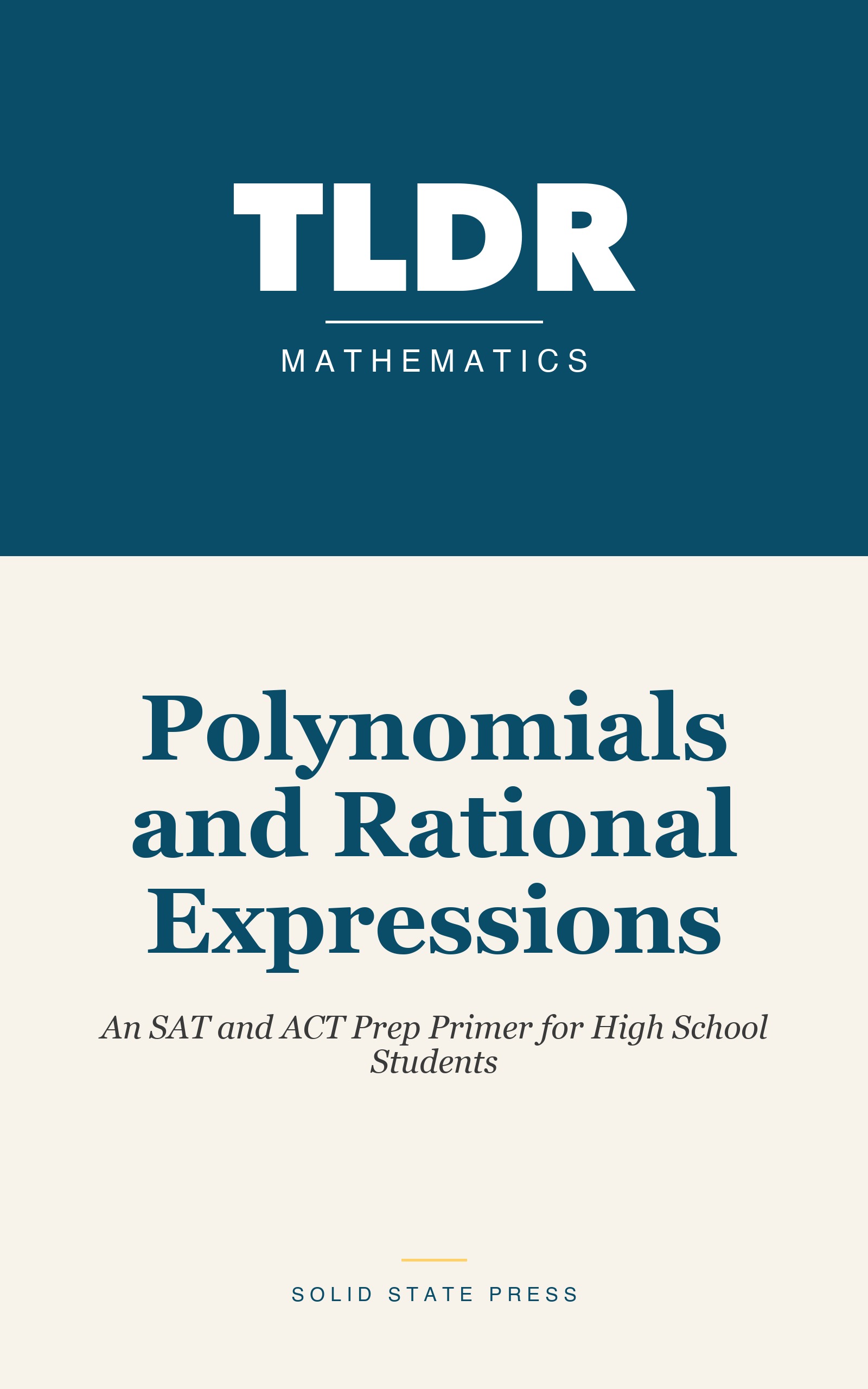 Polynomials and Rational Expressions cover