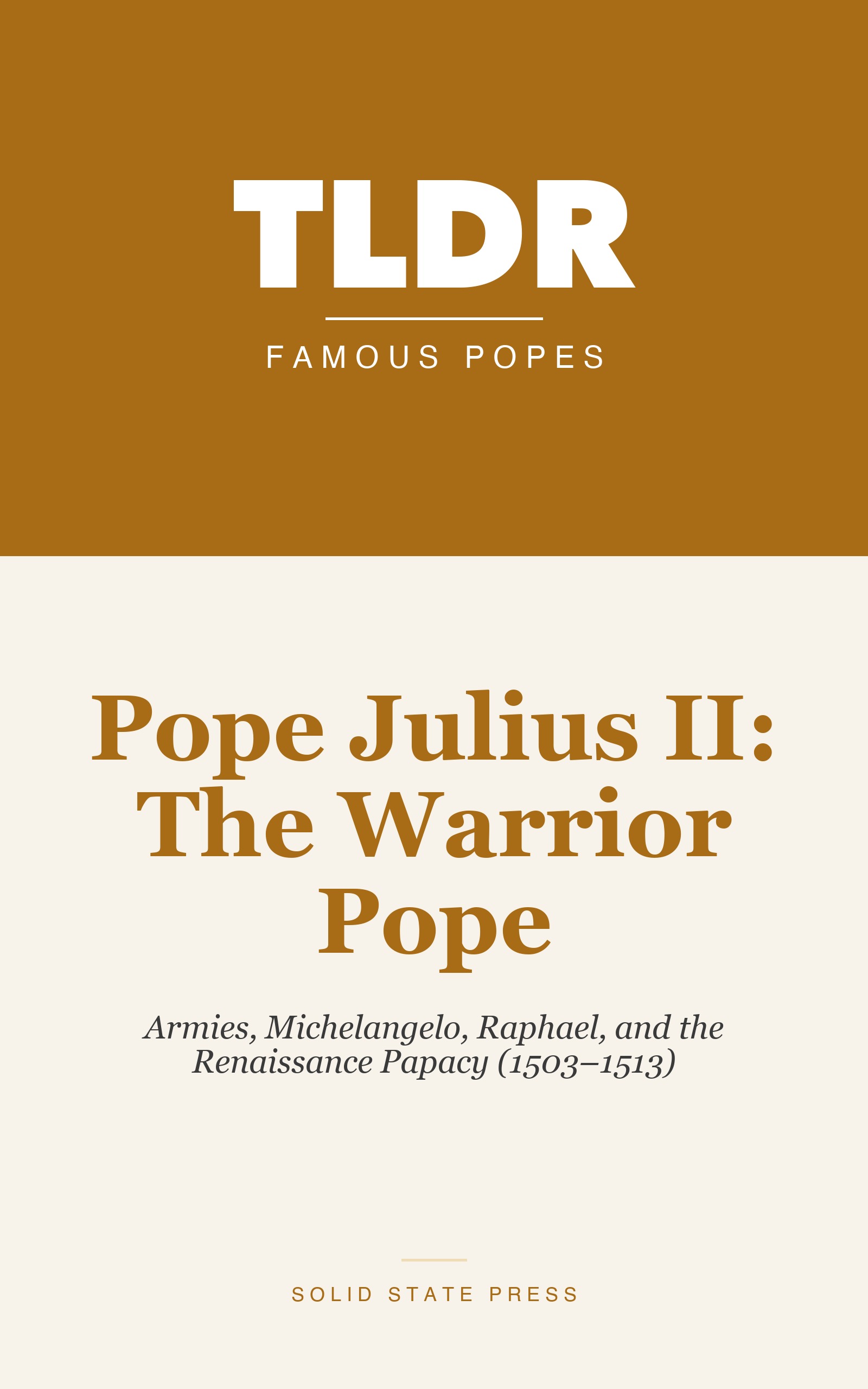 Pope Julius II: The Warrior Pope cover