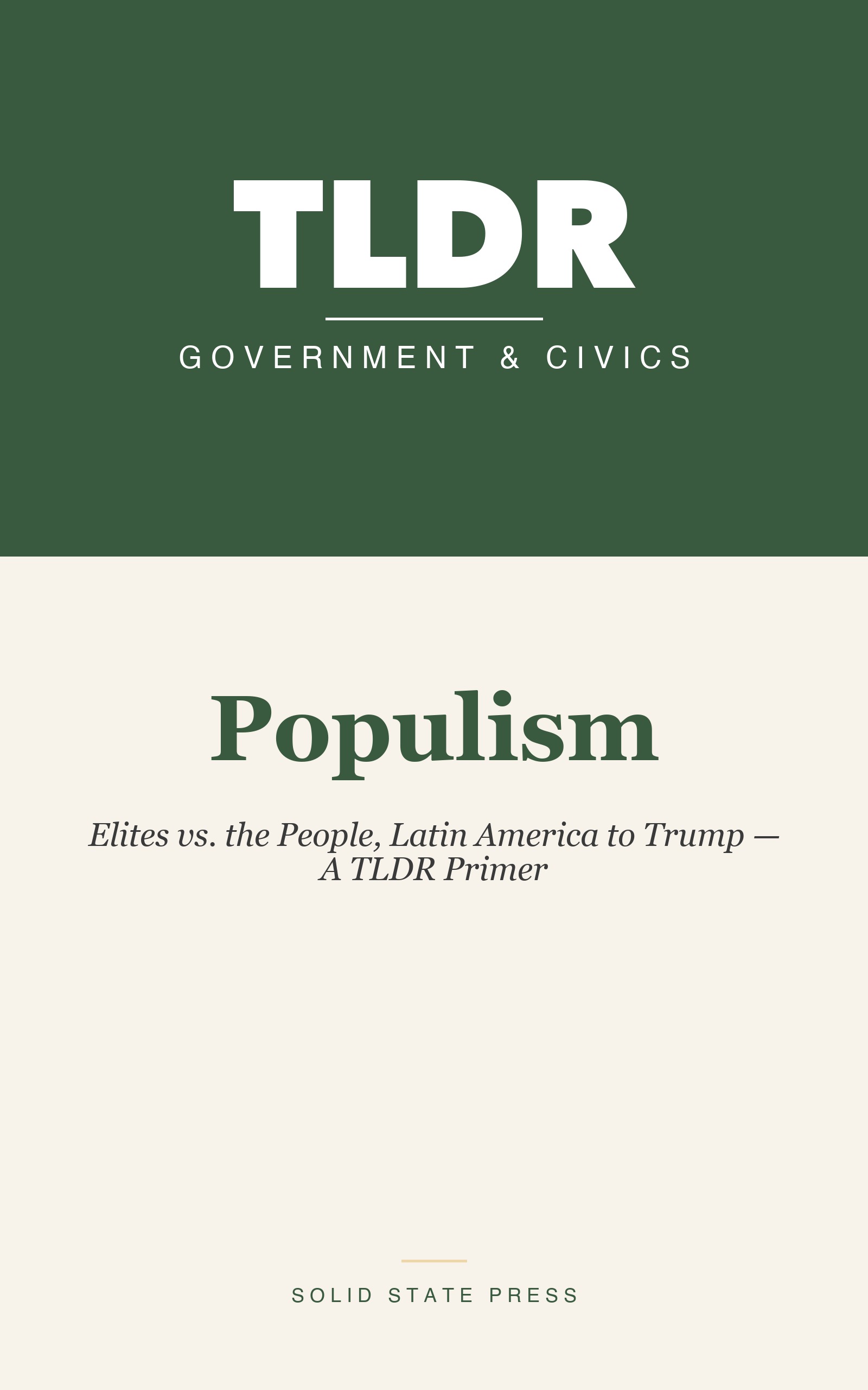 Populism cover