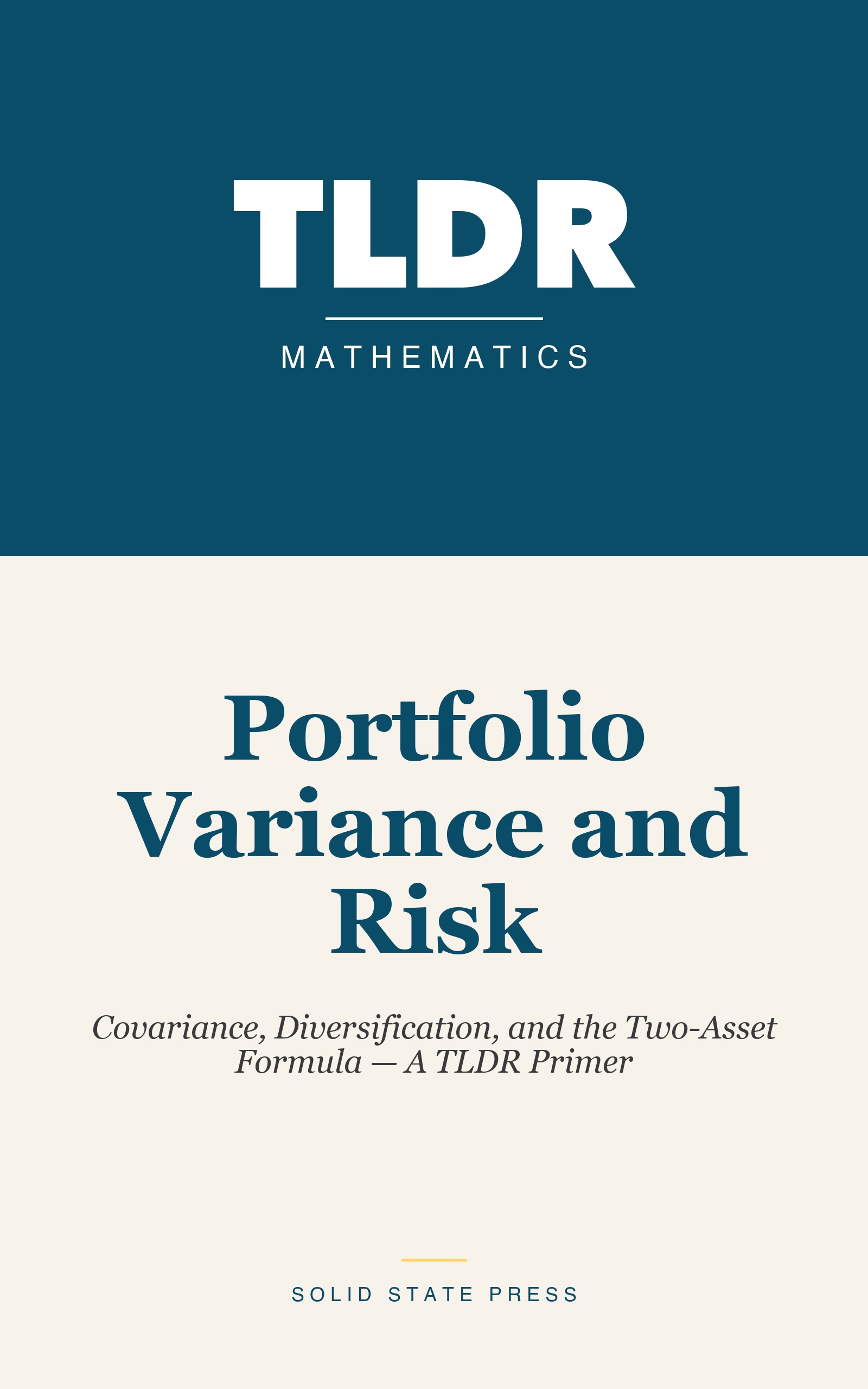 Portfolio Variance and Risk cover