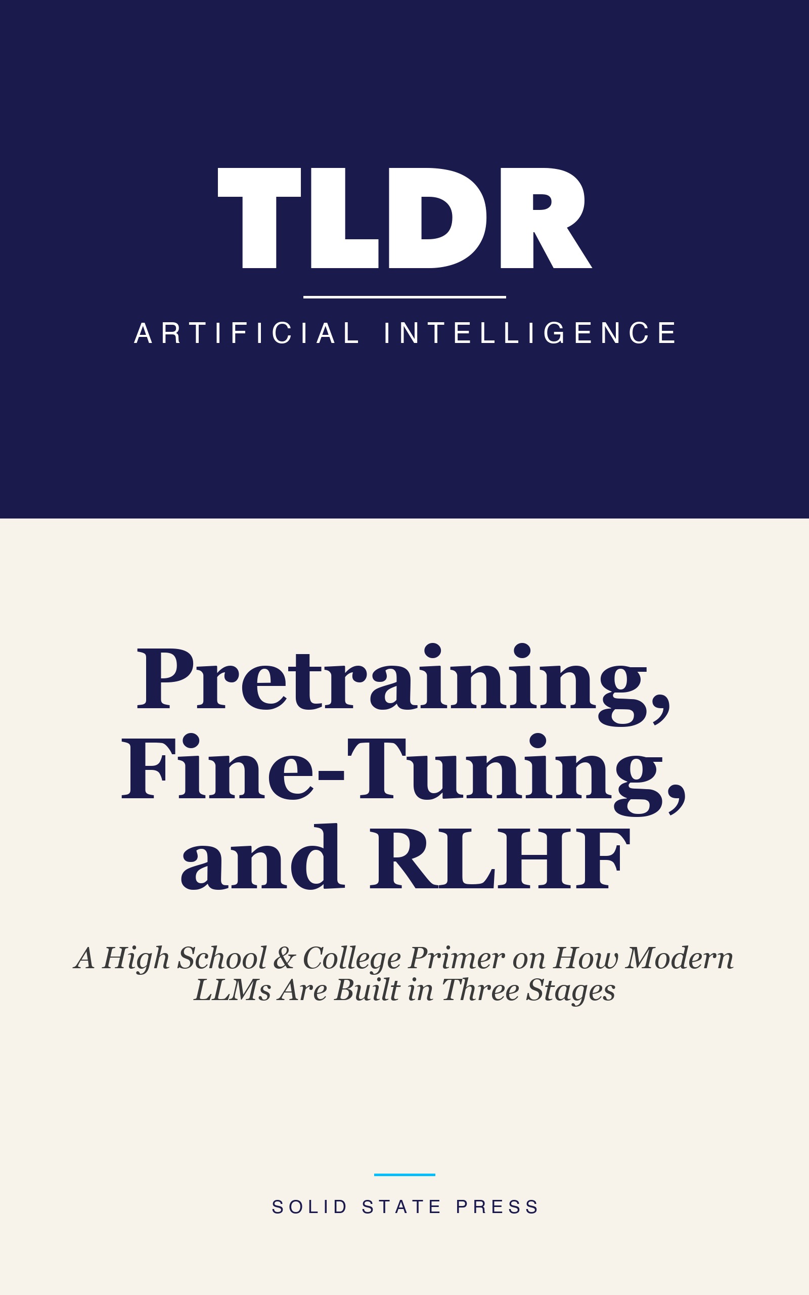 Pretraining, Fine-Tuning, and RLHF cover