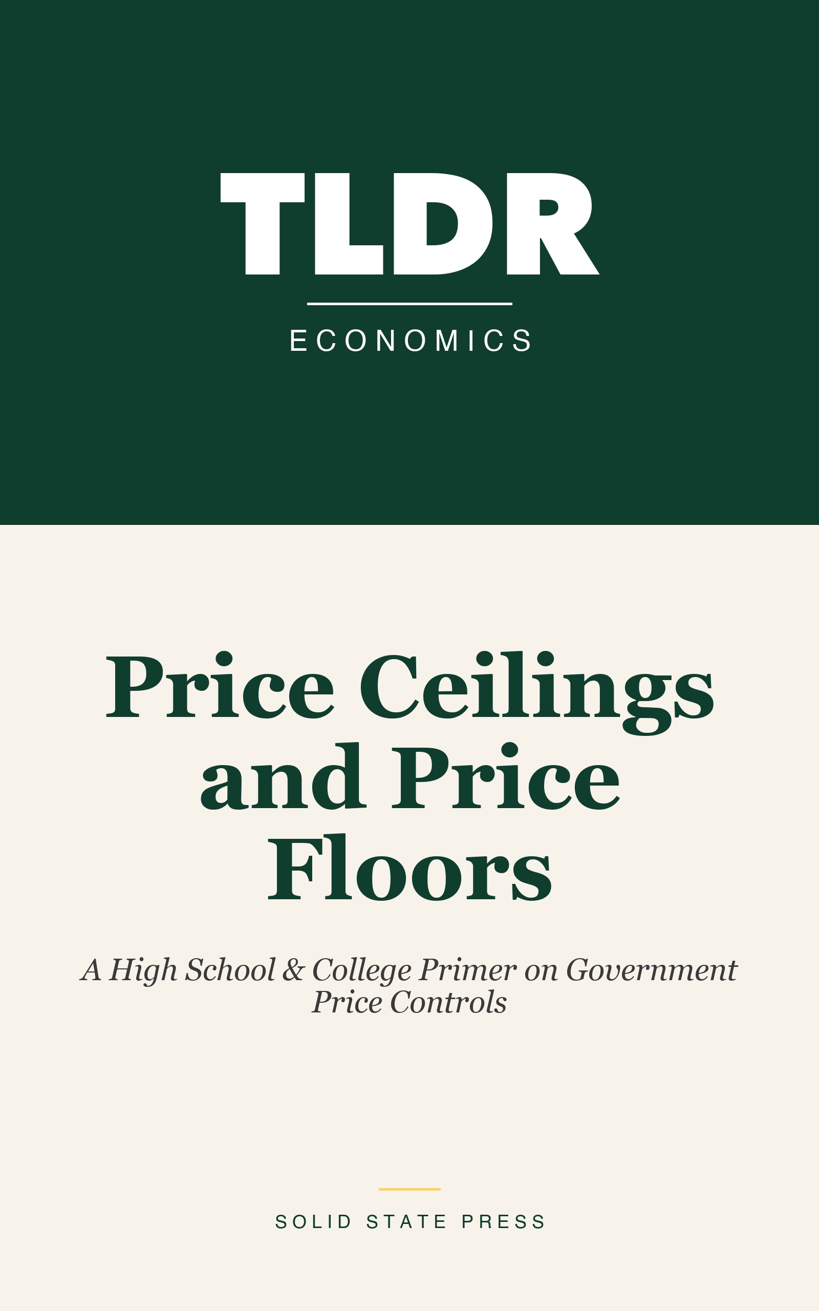 Price Ceilings and Price Floors cover
