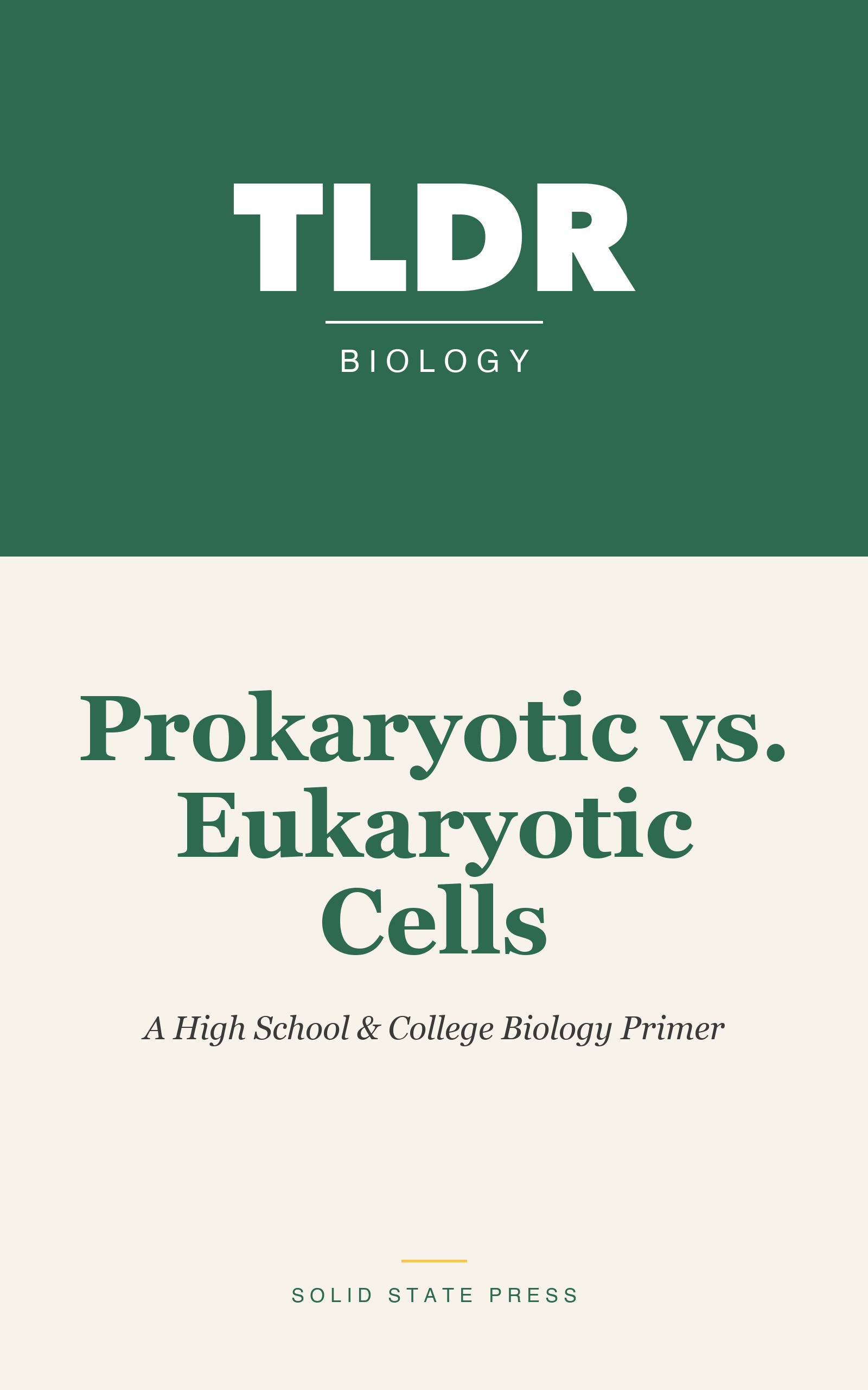 Prokaryotic vs. Eukaryotic Cells cover