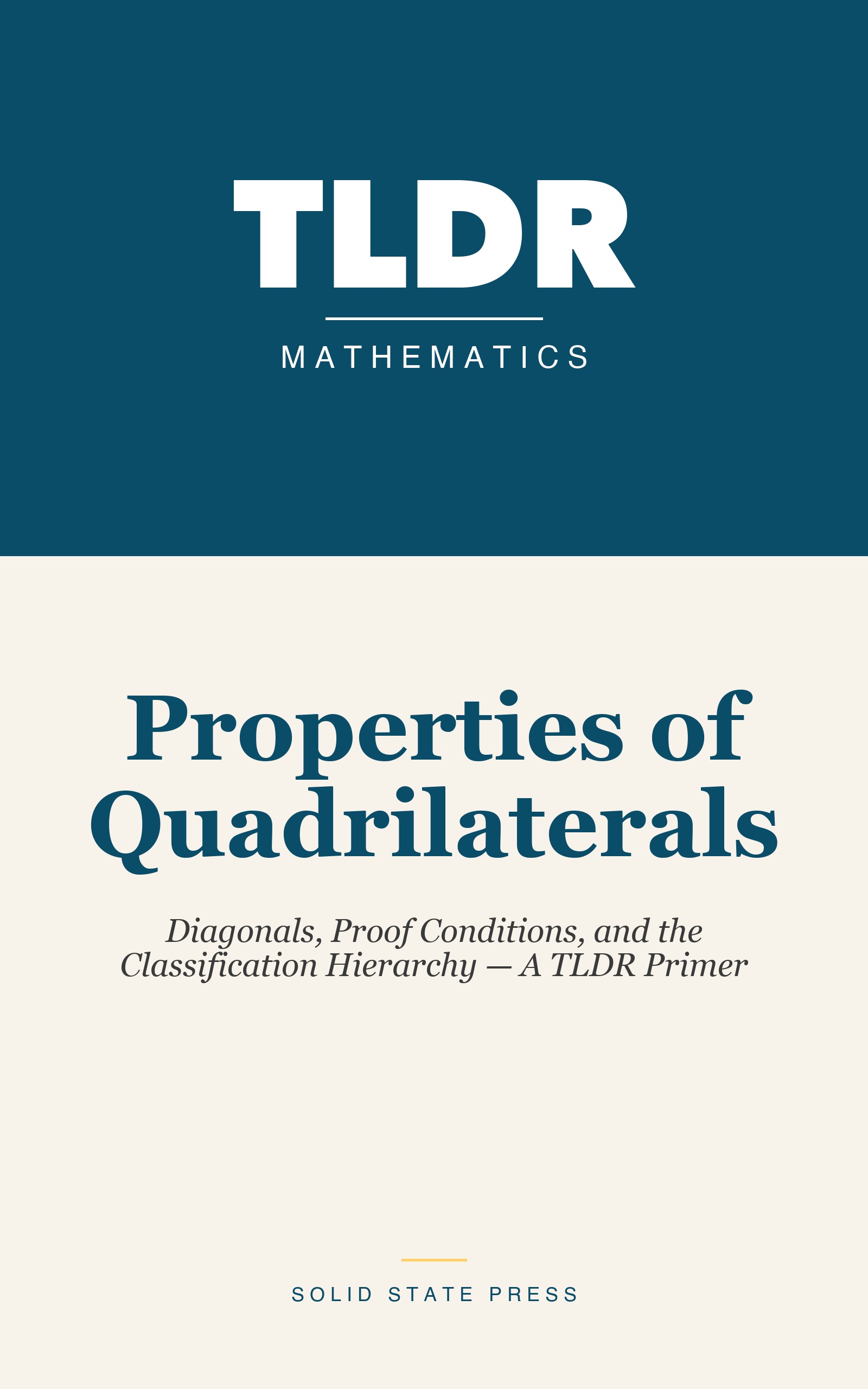 Properties of Quadrilaterals cover