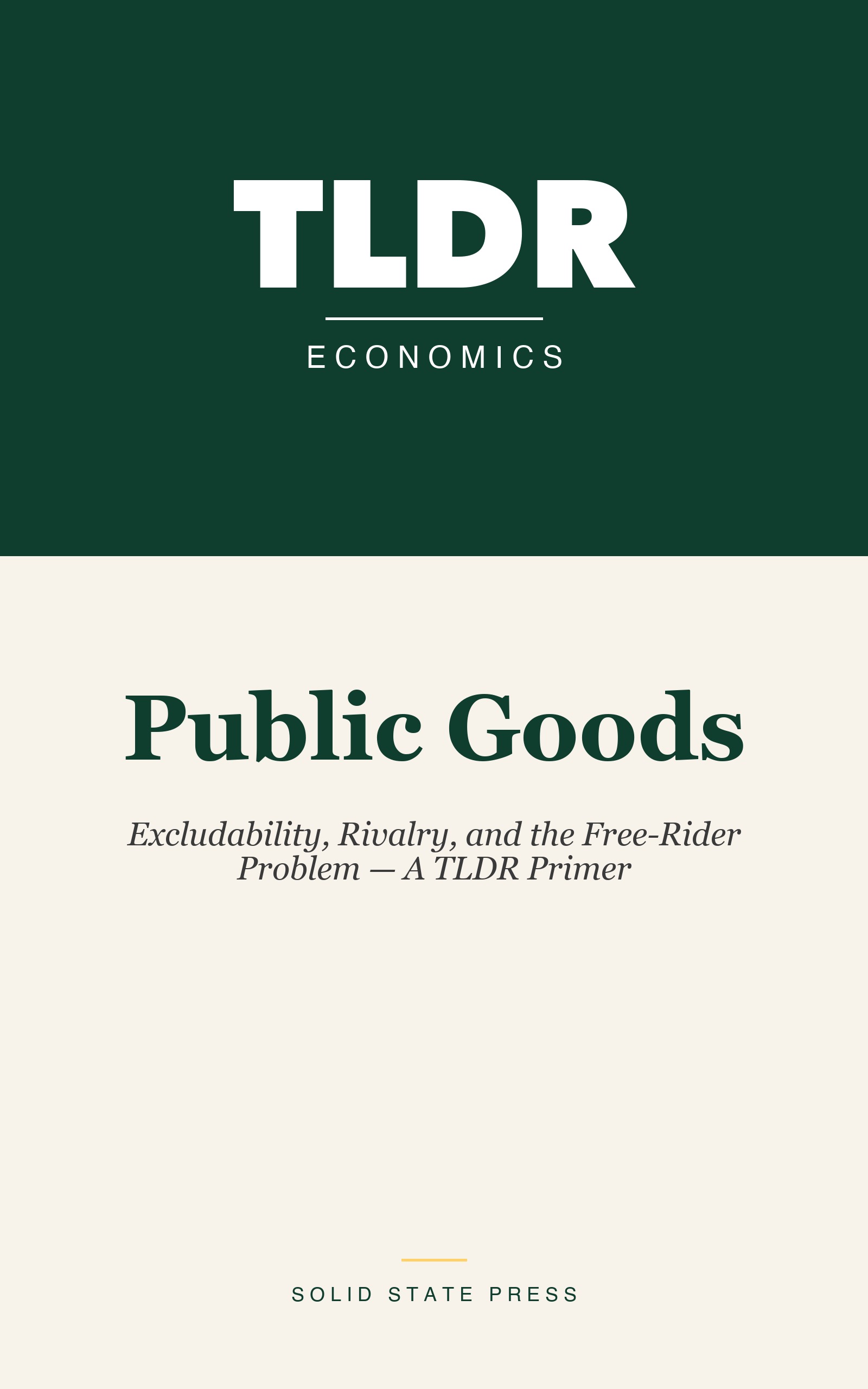 Public Goods cover