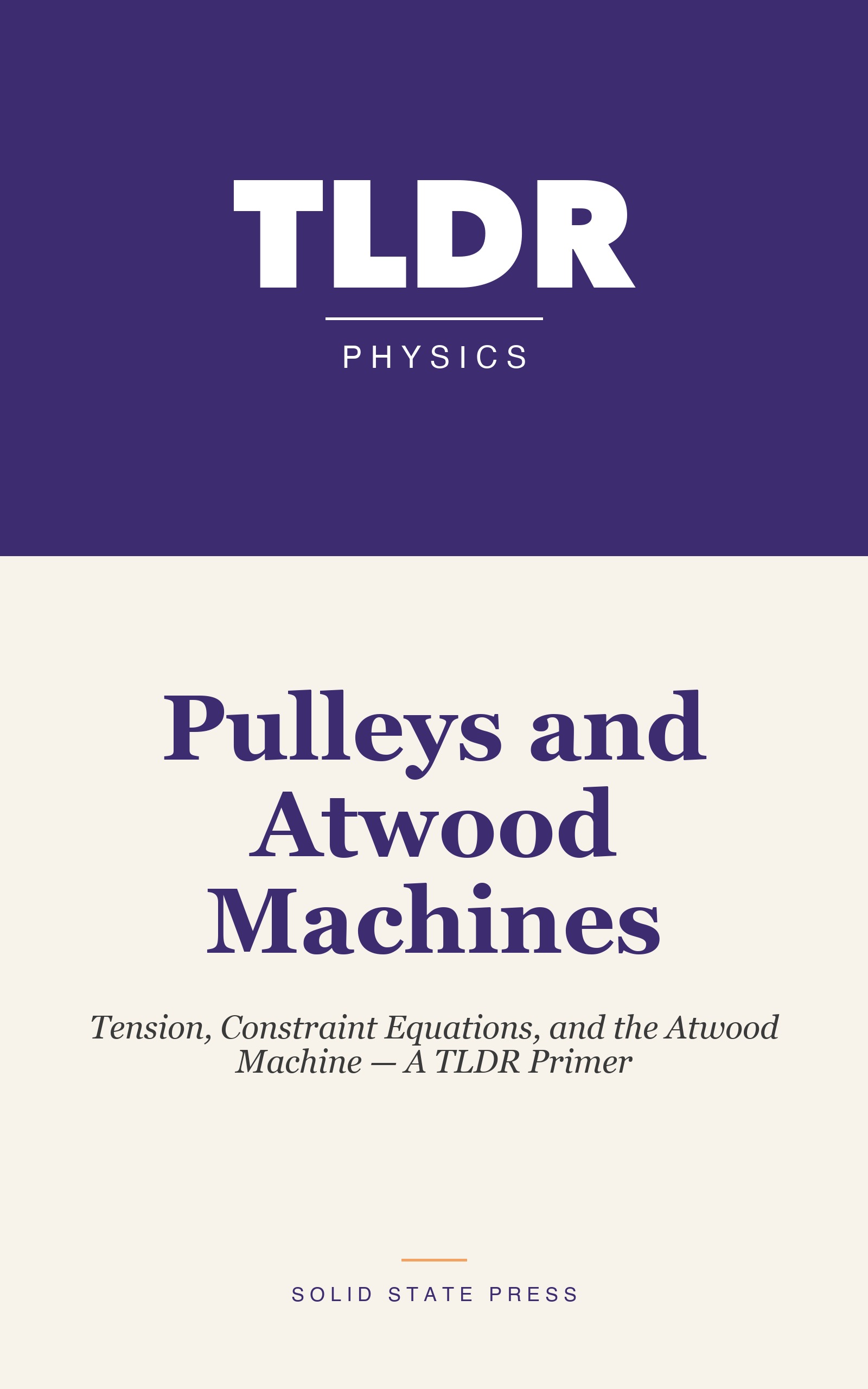 Pulleys and Atwood Machines cover