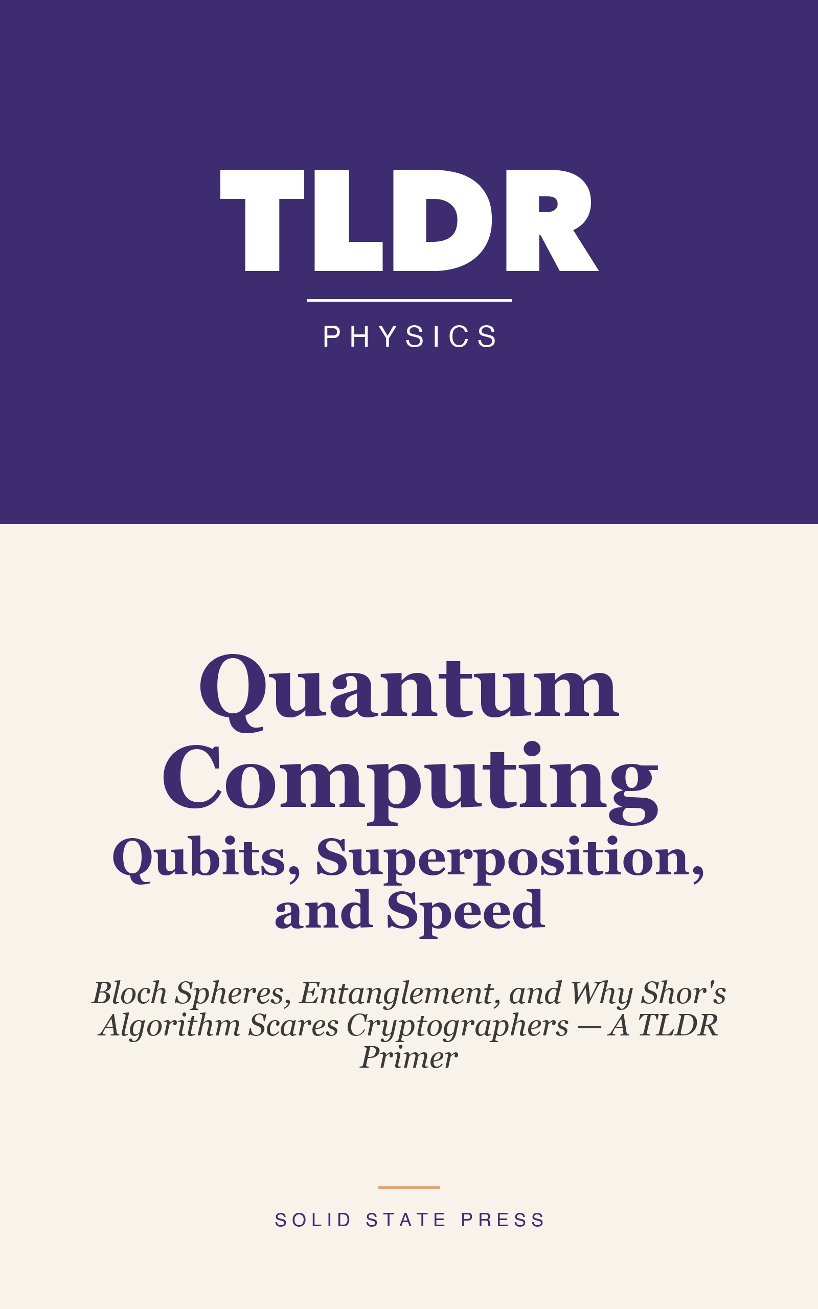 Quantum Computing: Qubits, Superposition, and Speed cover