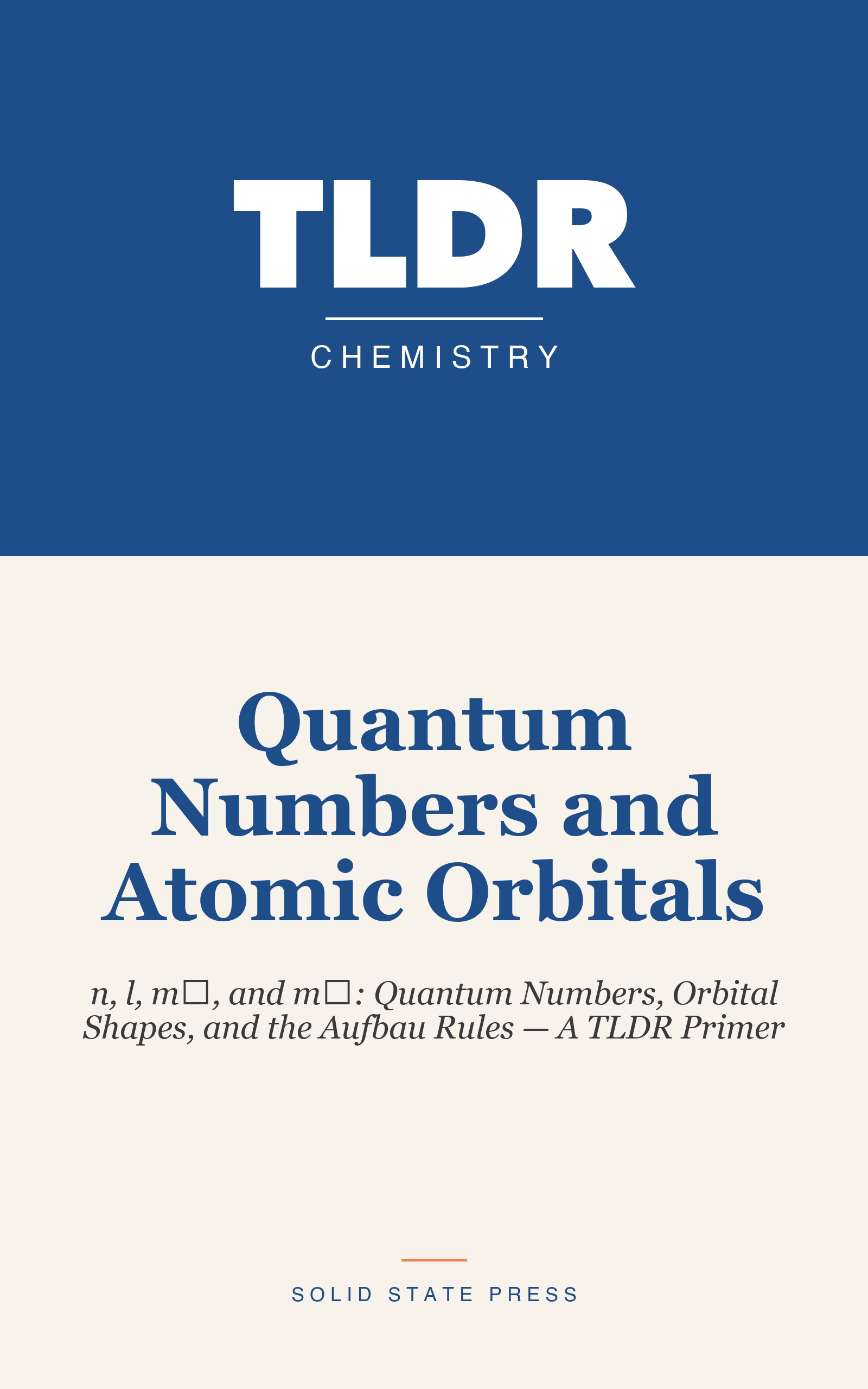 Quantum Numbers and Atomic Orbitals cover