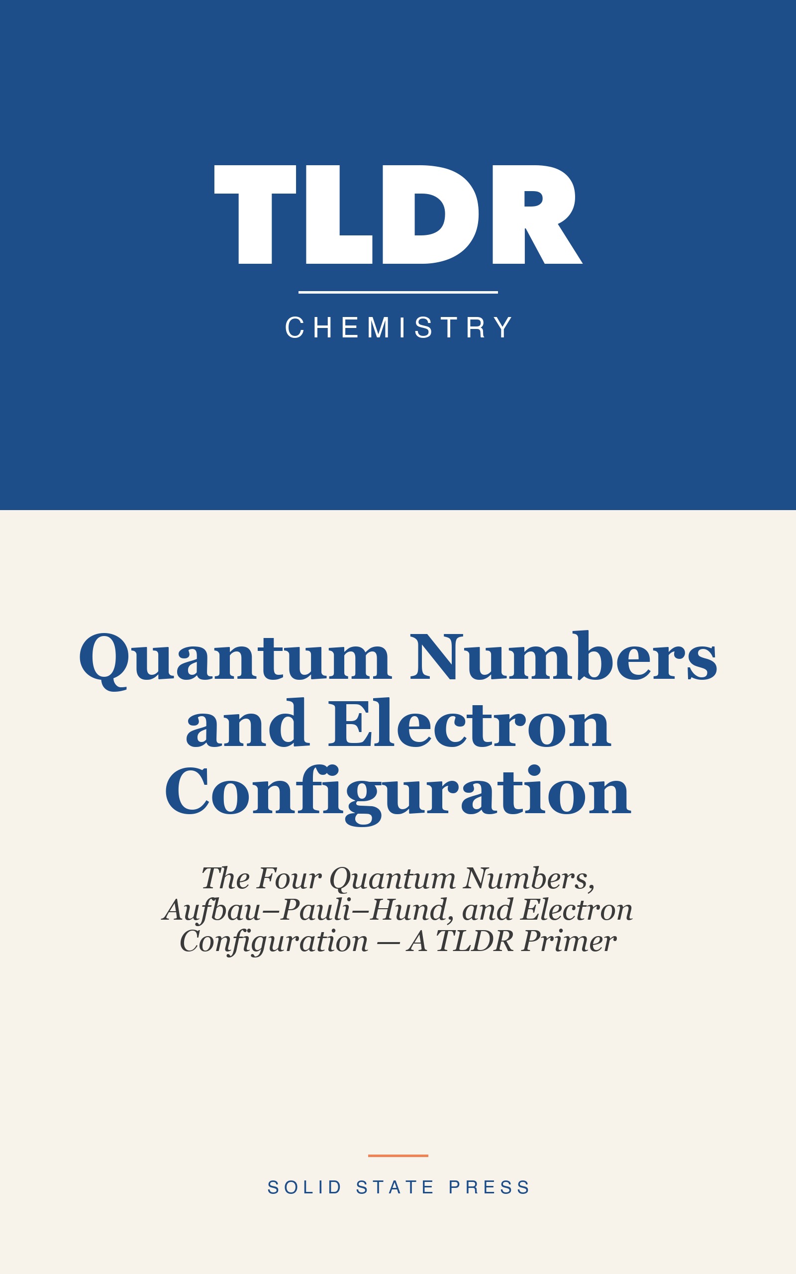 Quantum Numbers and Electron Configuration cover