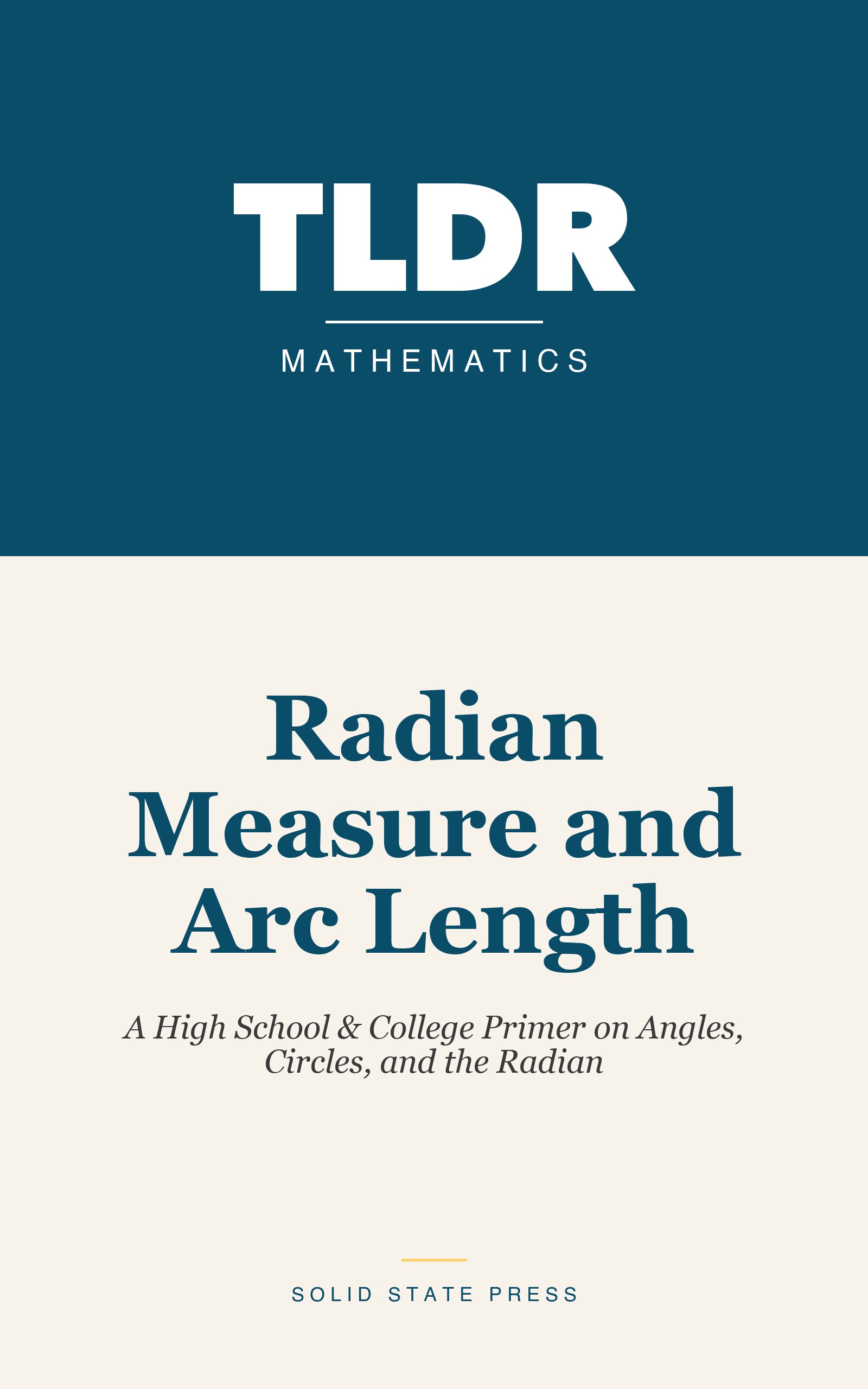 Radian Measure and Arc Length cover