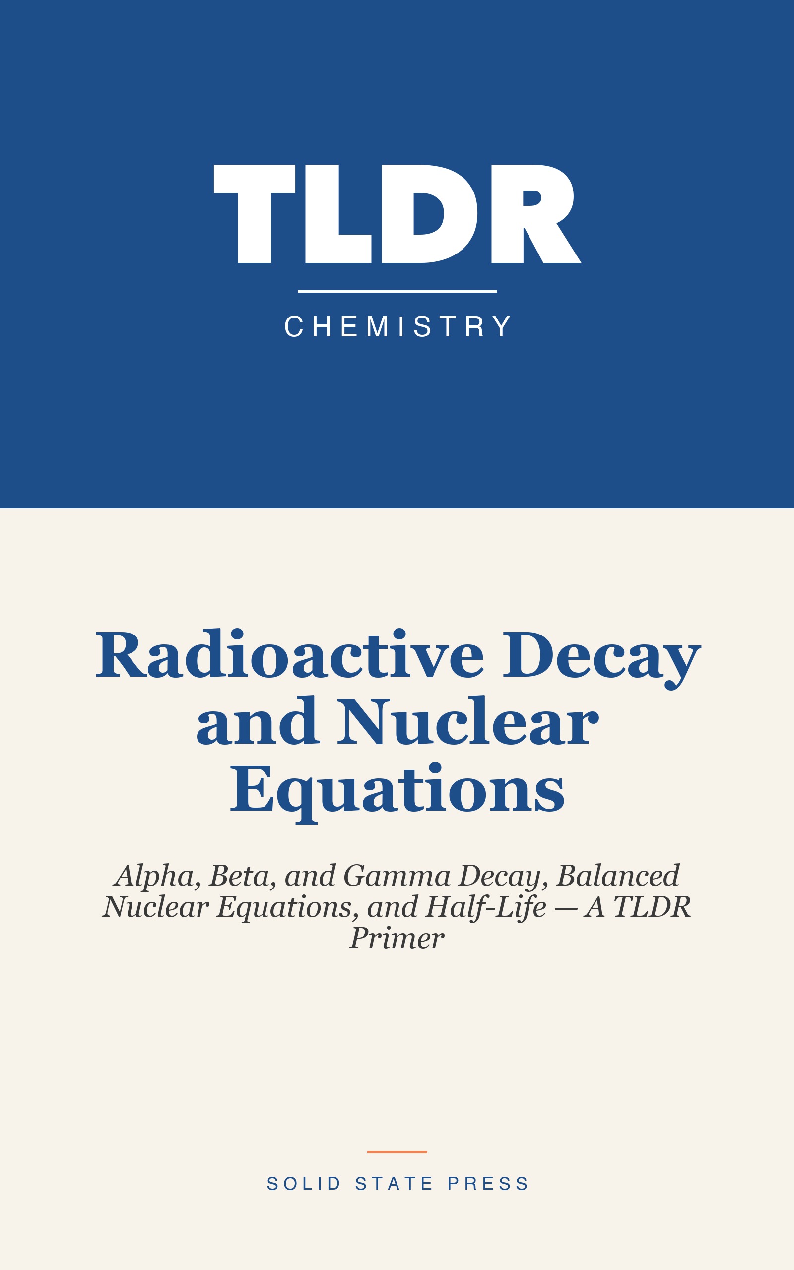 Radioactive Decay and Nuclear Equations cover