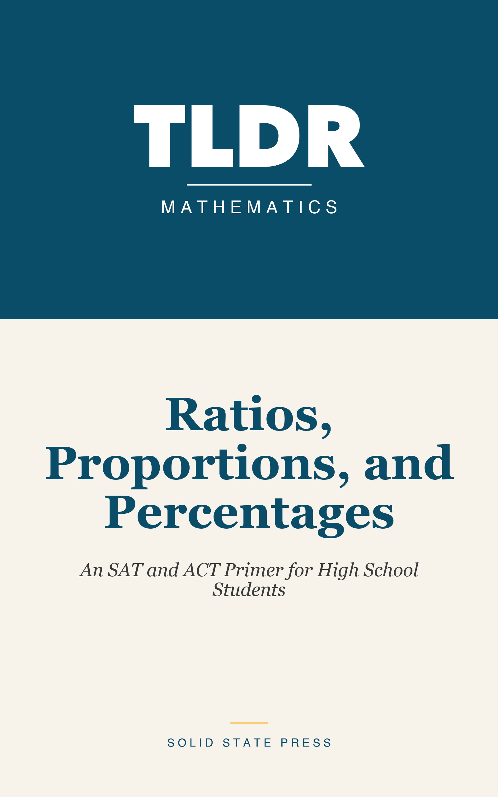Ratios, Proportions, and Percentages cover