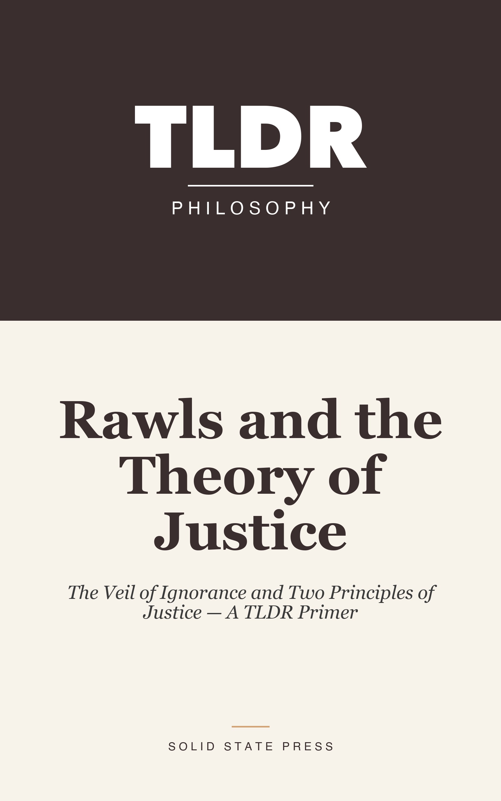Rawls and the Theory of Justice cover