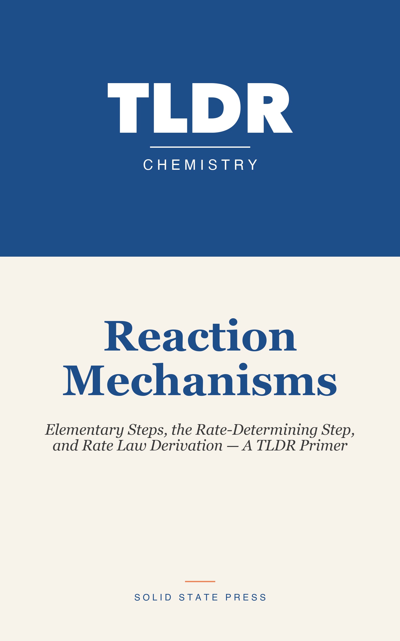 Reaction Mechanisms cover