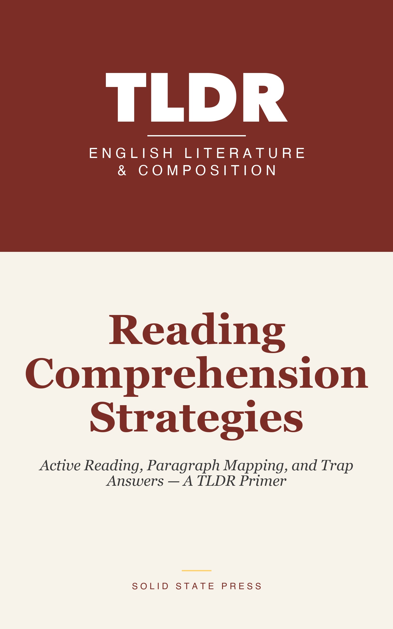 Reading Comprehension Strategies cover