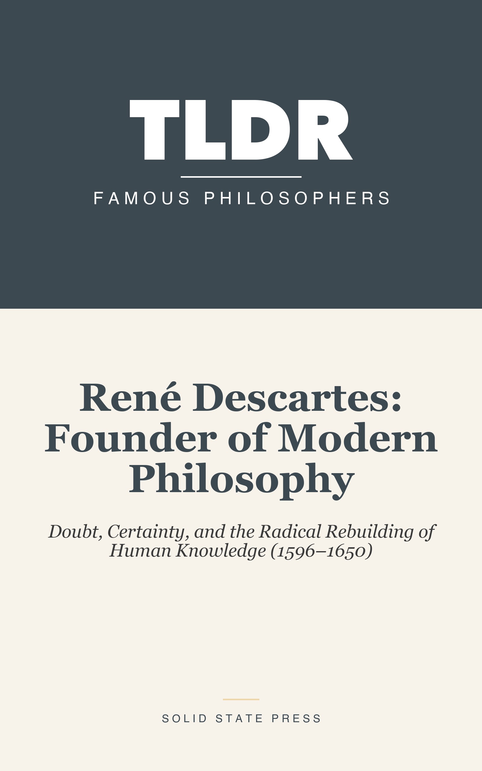René Descartes: Founder of Modern Philosophy cover