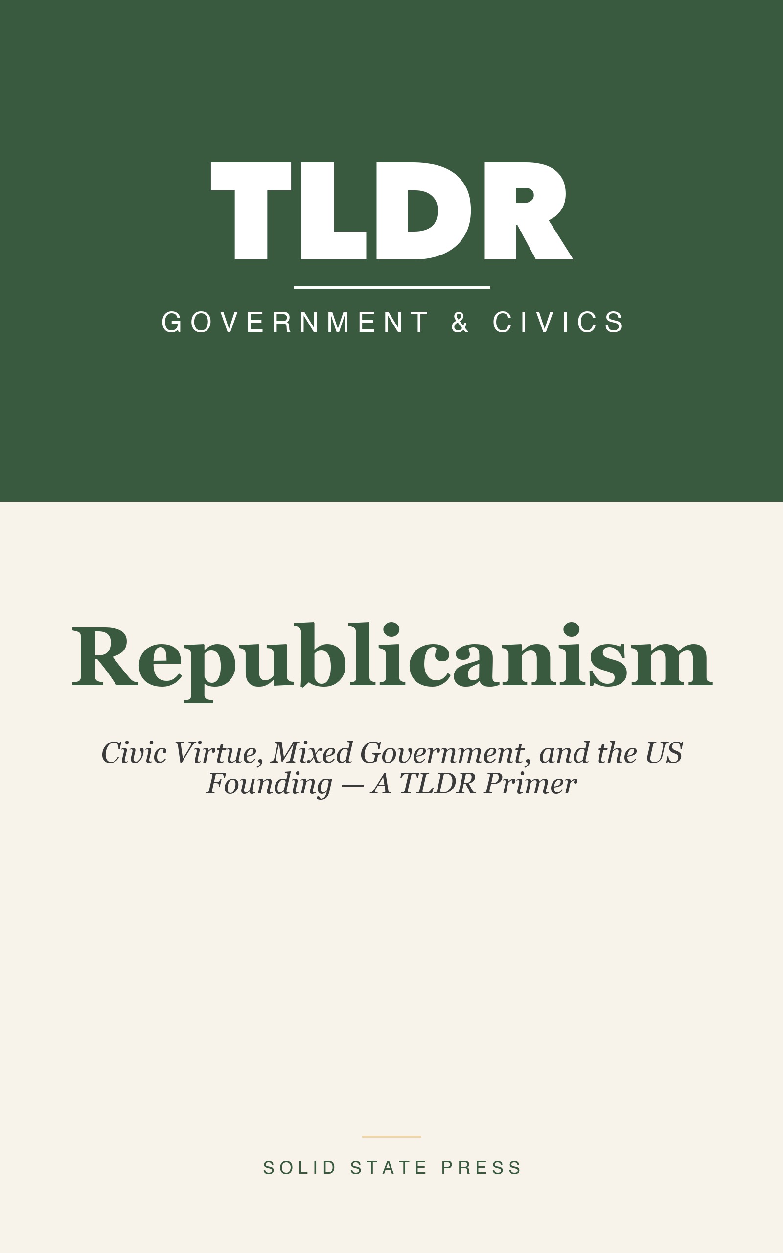 Republicanism cover