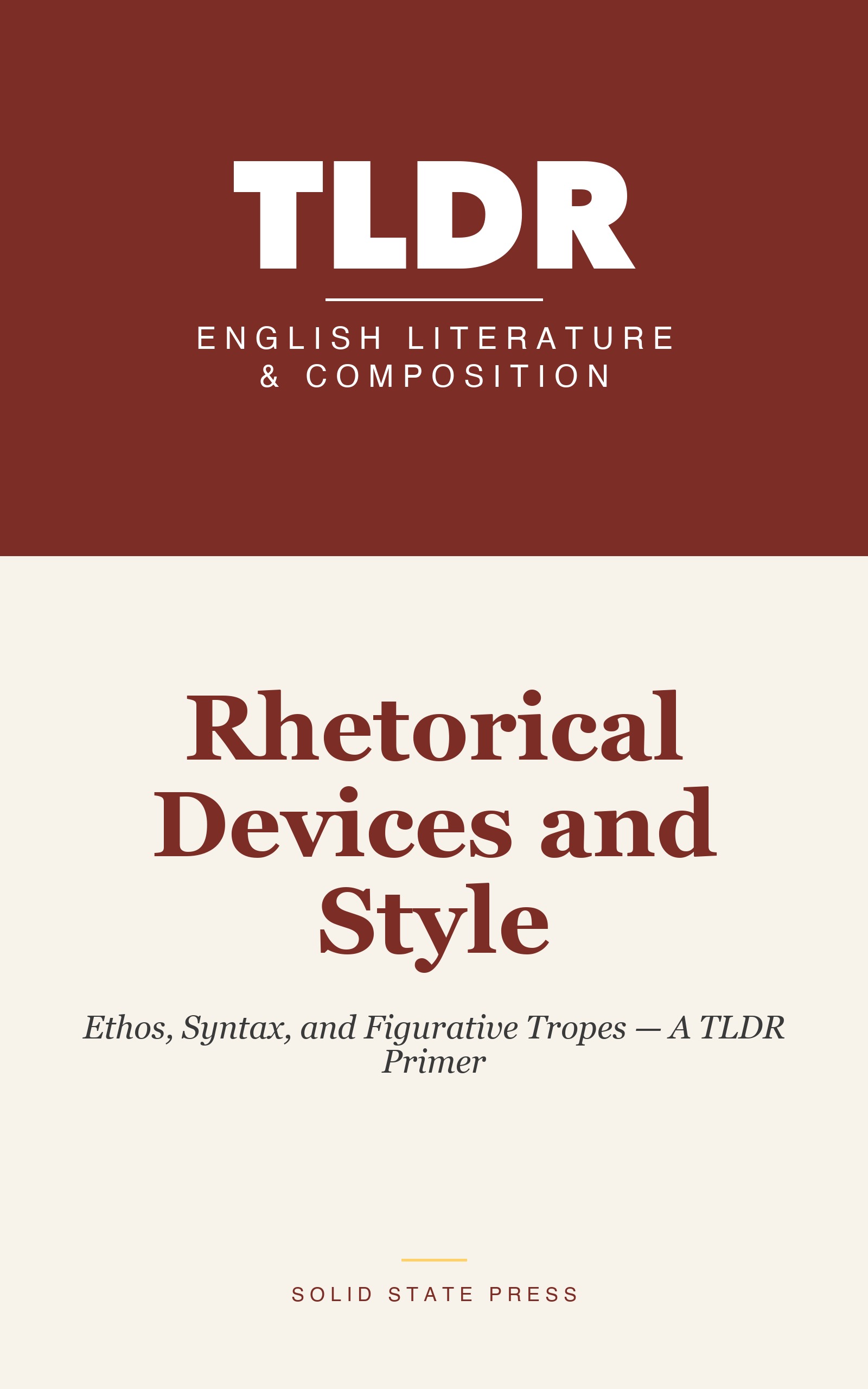Rhetorical Devices and Style cover