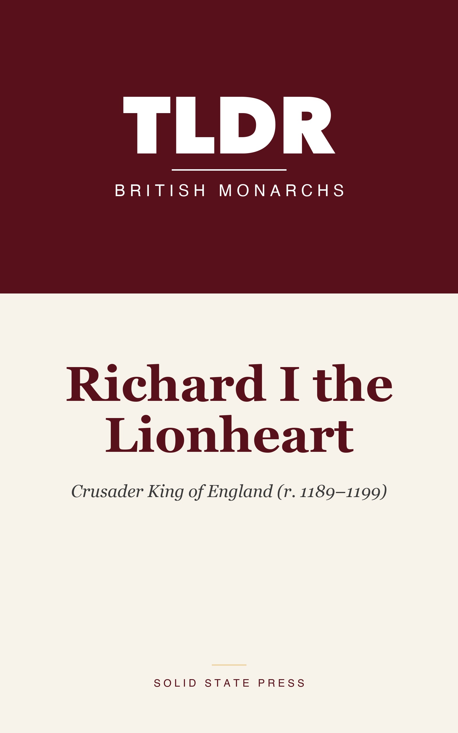 Richard I the Lionheart cover