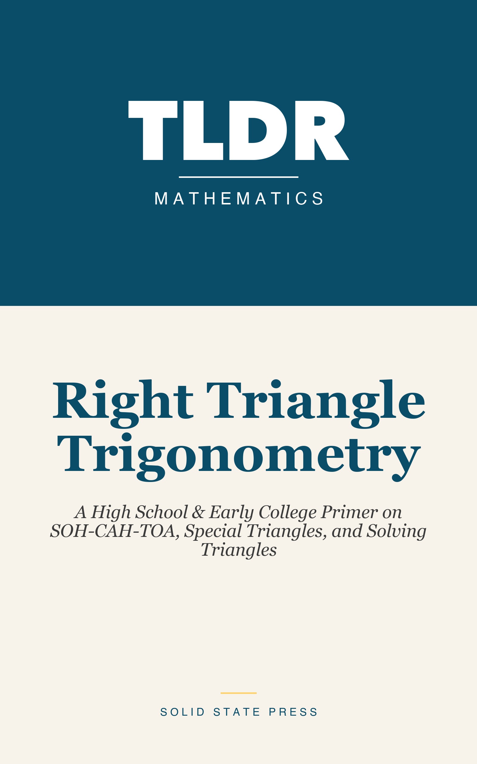 Right Triangle Trigonometry cover