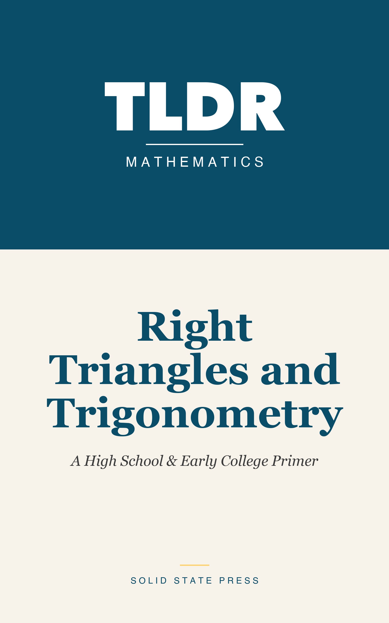 Right Triangles and Trigonometry cover