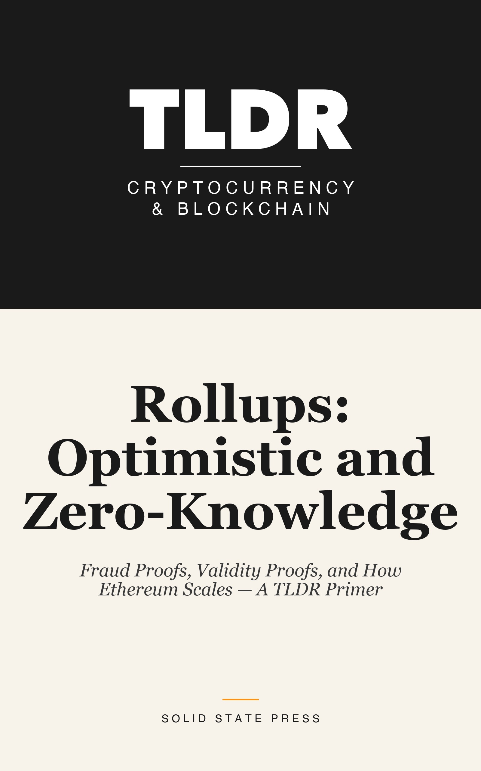 Rollups: Optimistic and Zero-Knowledge cover