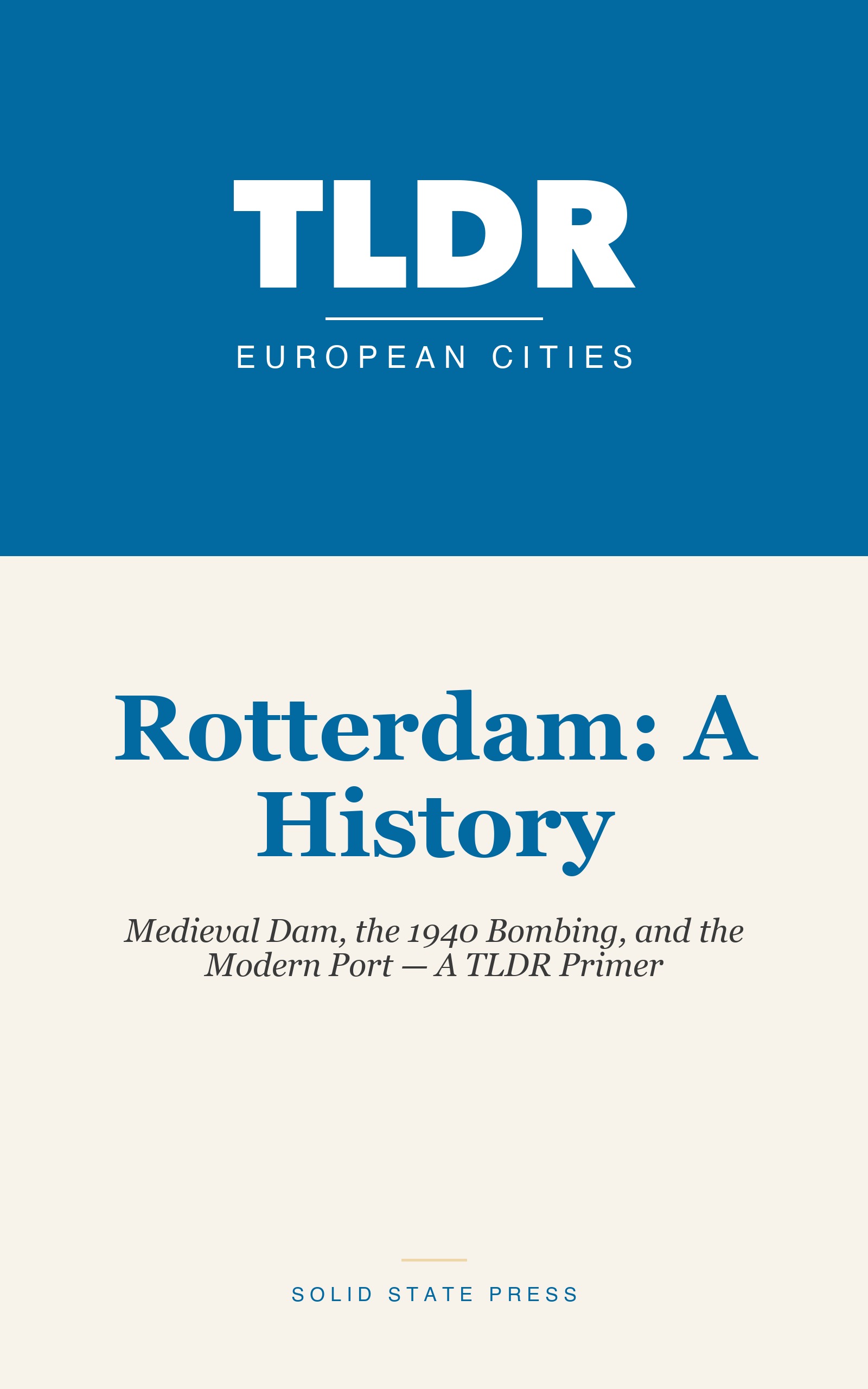 Rotterdam: A History cover