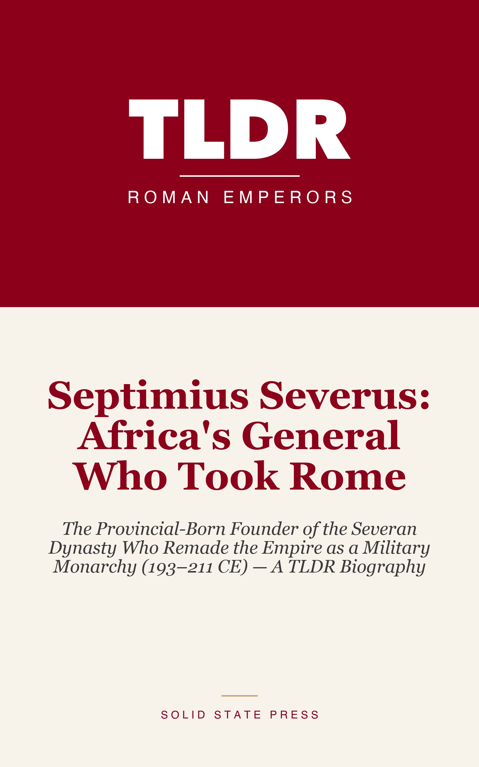 Septimius Severus: Africa's General Who Took Rome cover