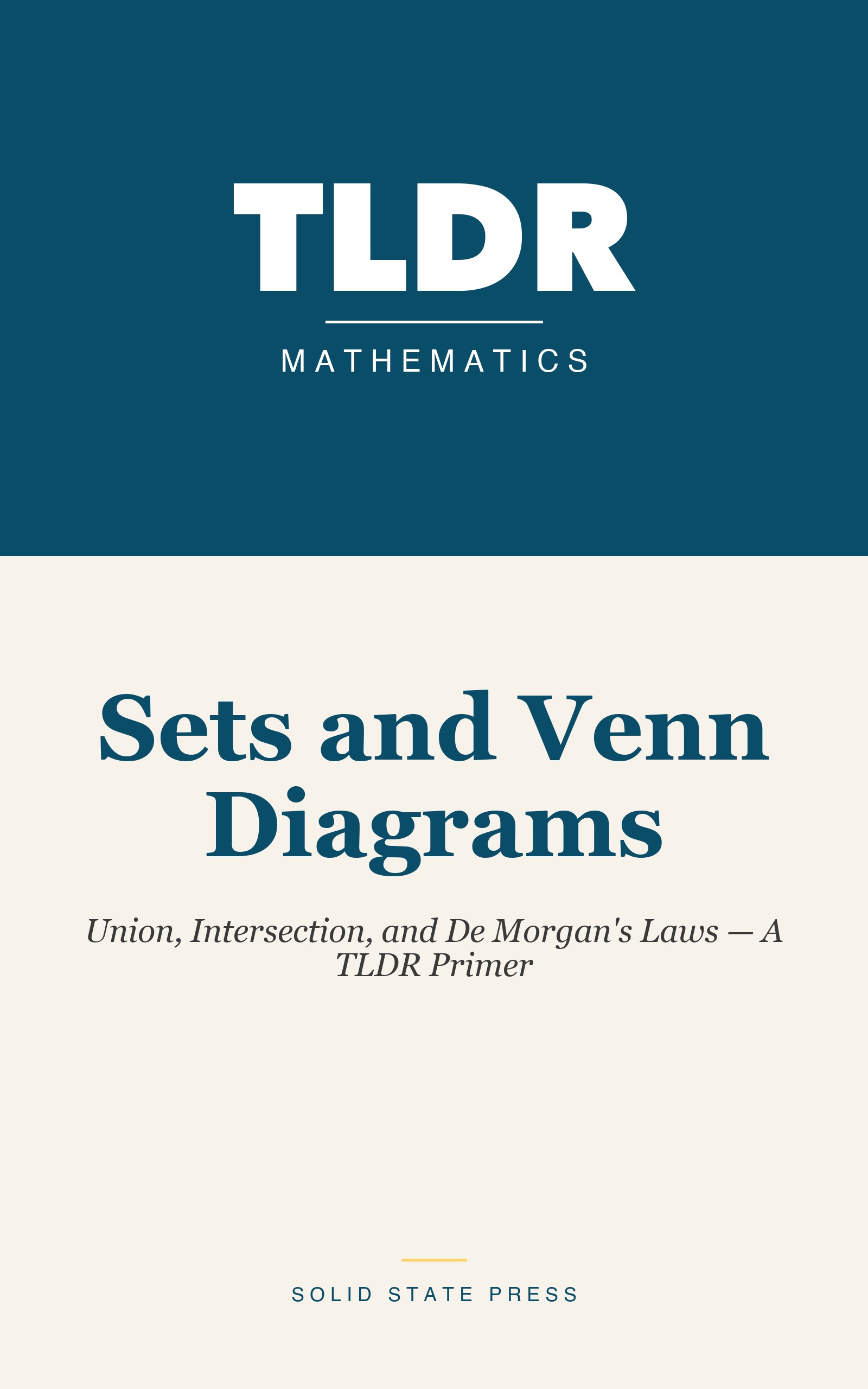 Sets and Venn Diagrams cover