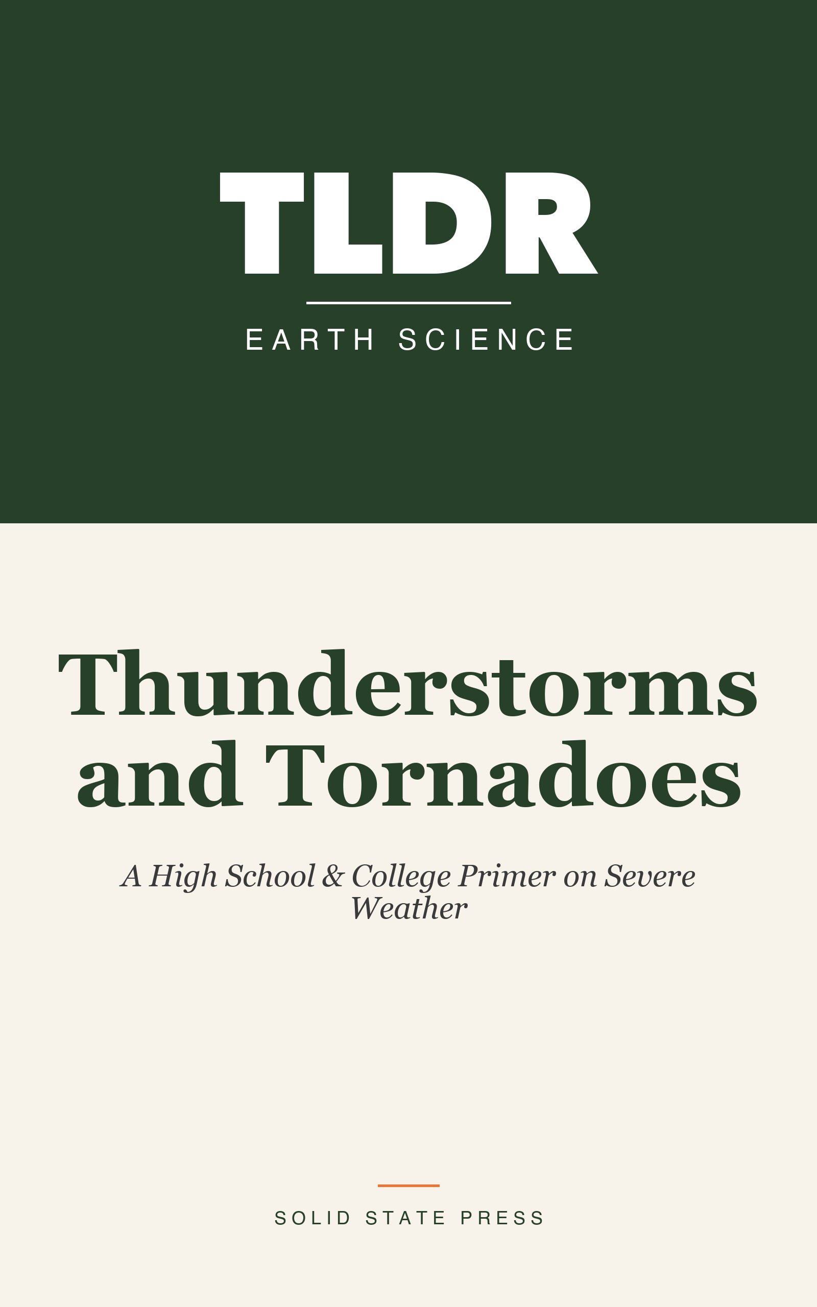 Thunderstorms and Tornadoes cover
