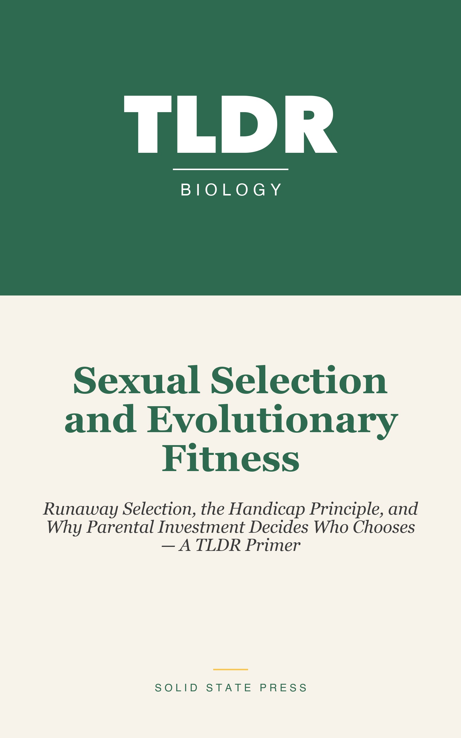 Sexual Selection and Evolutionary Fitness cover