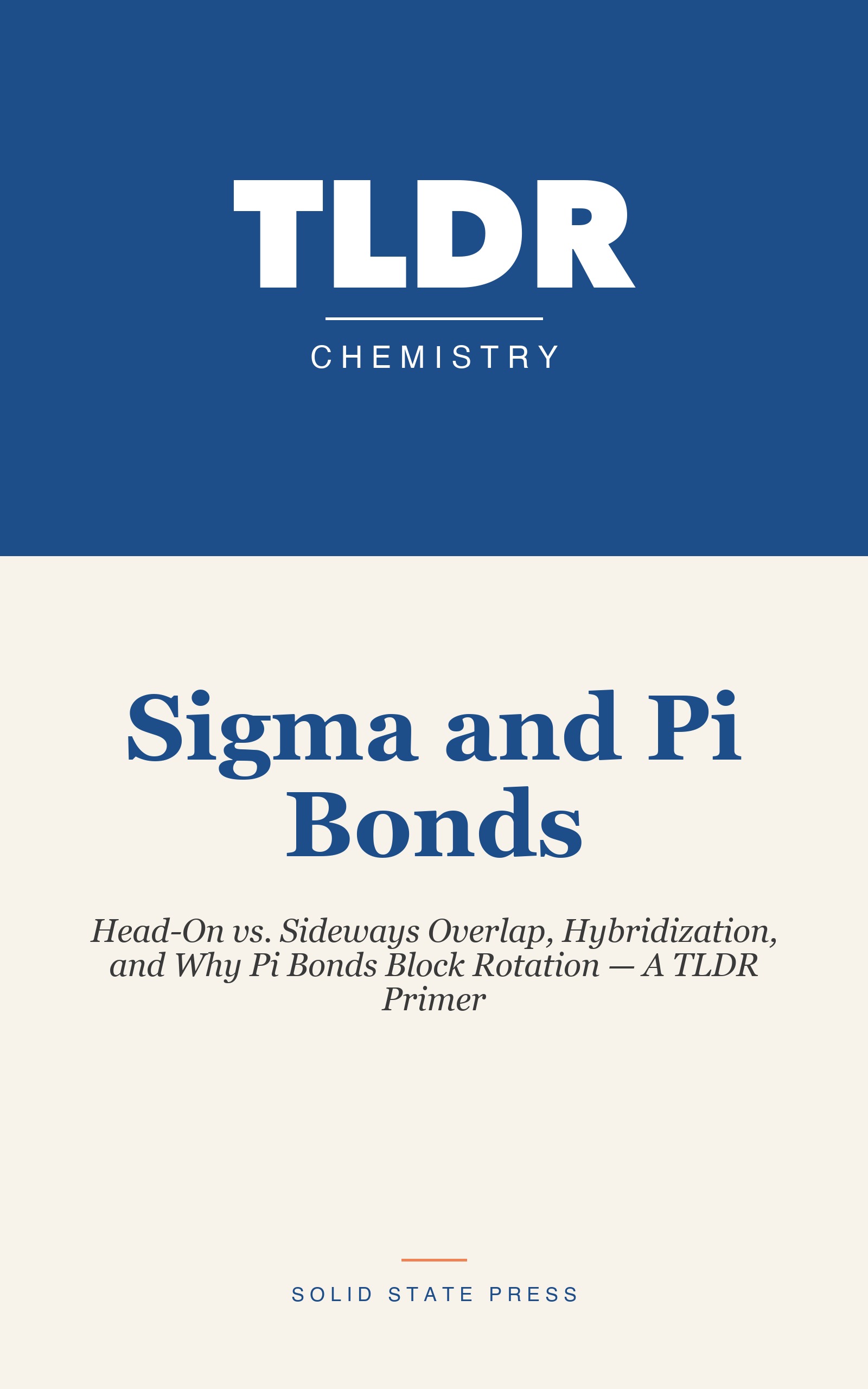 Sigma and Pi Bonds cover