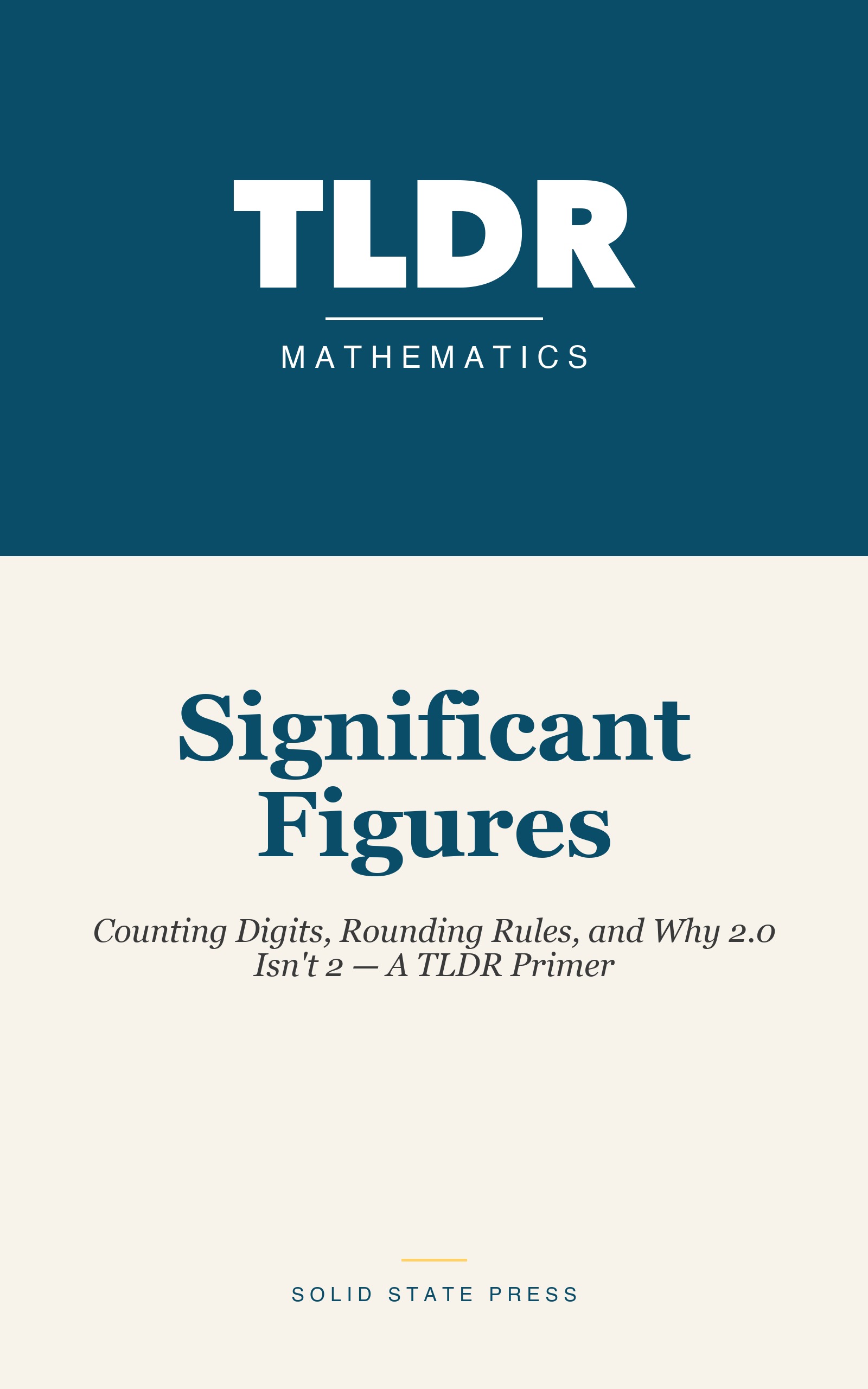 Significant Figures cover