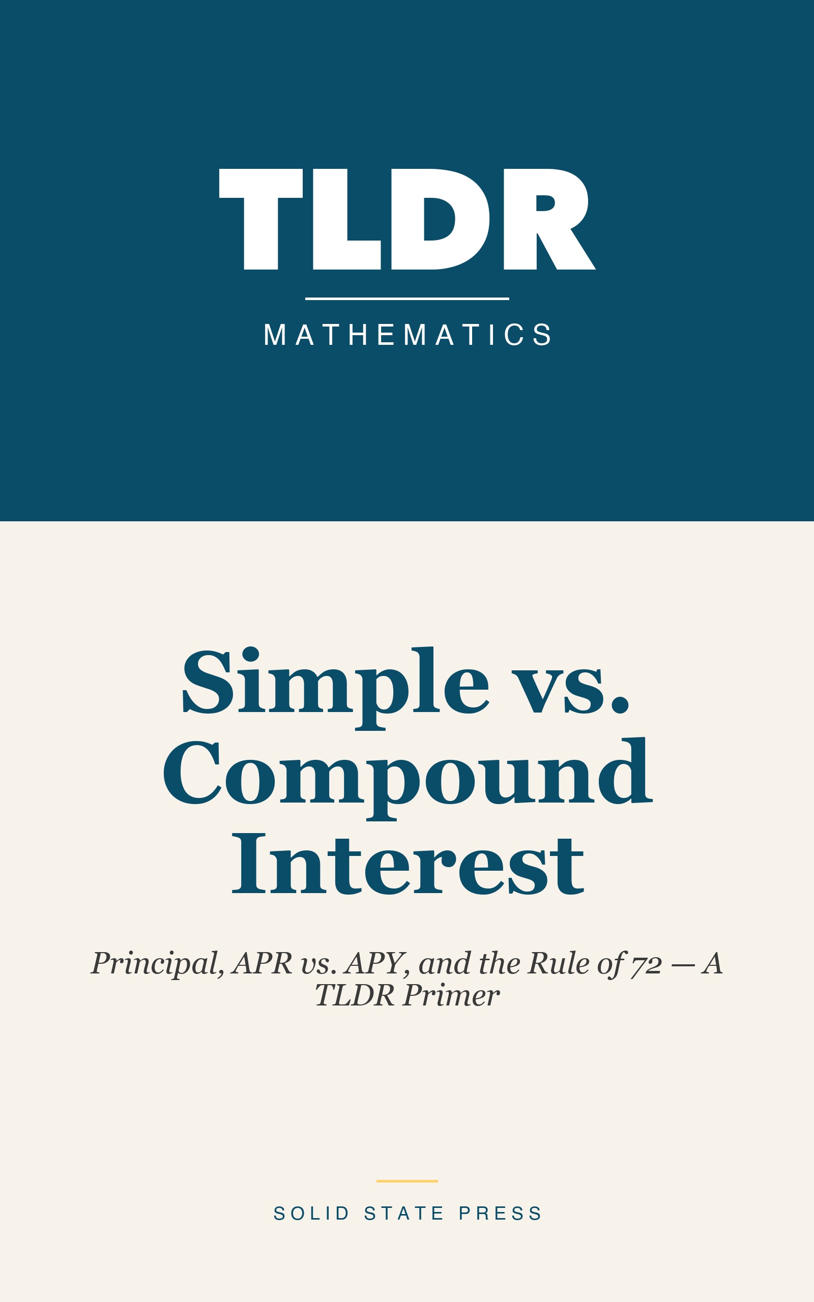 Simple vs. Compound Interest cover