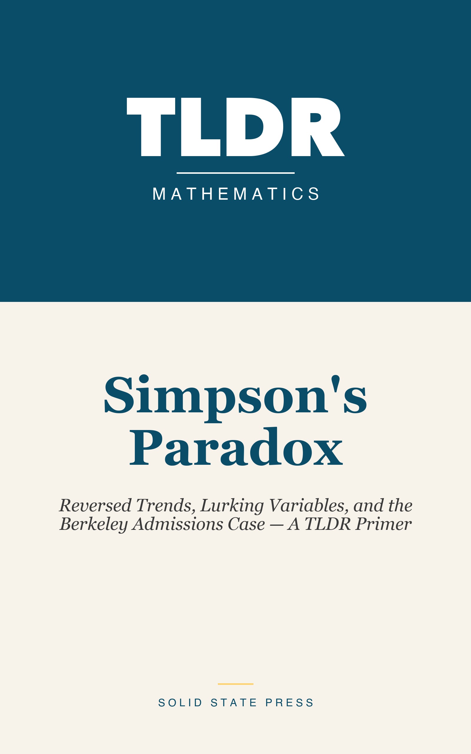 Simpson's Paradox cover