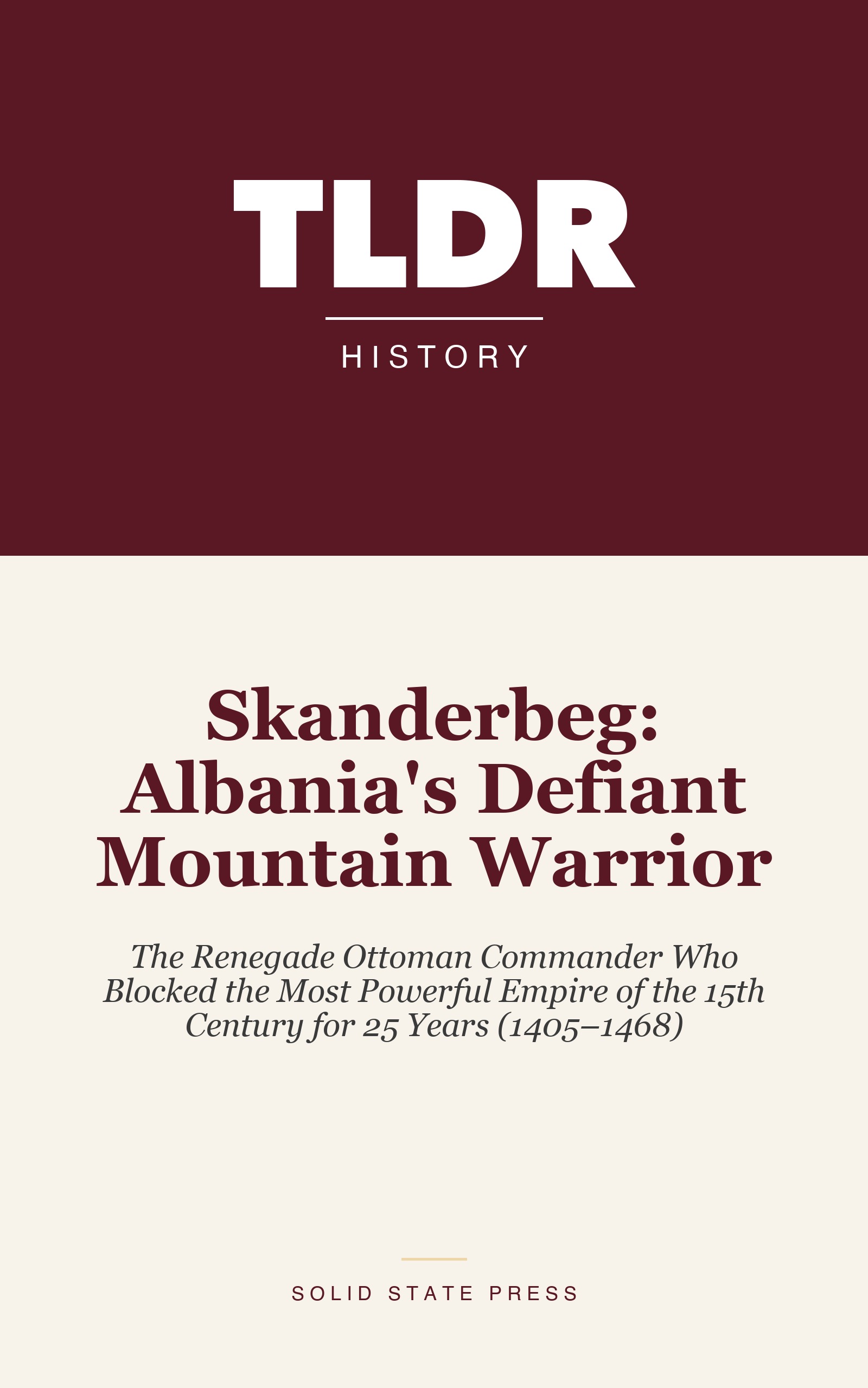 Skanderbeg: Albania's Defiant Mountain Warrior cover