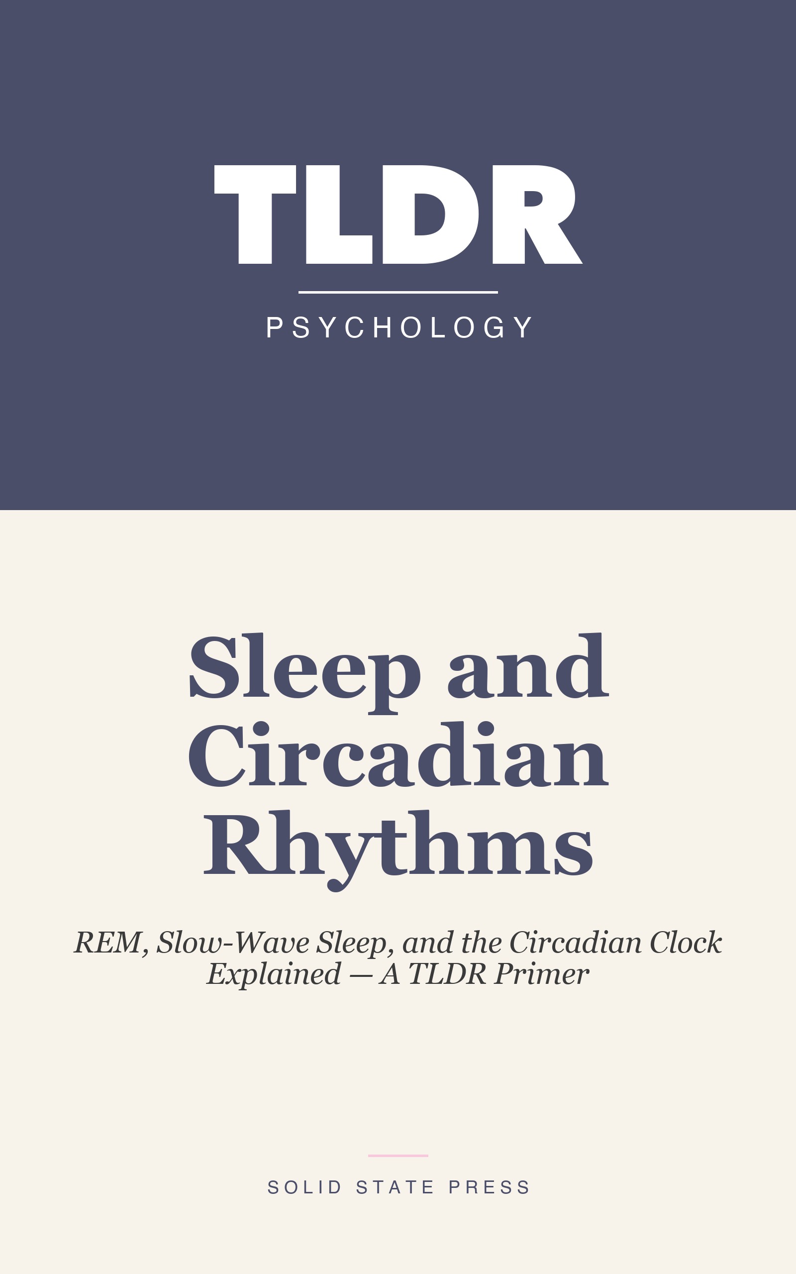 Sleep and Circadian Rhythms cover