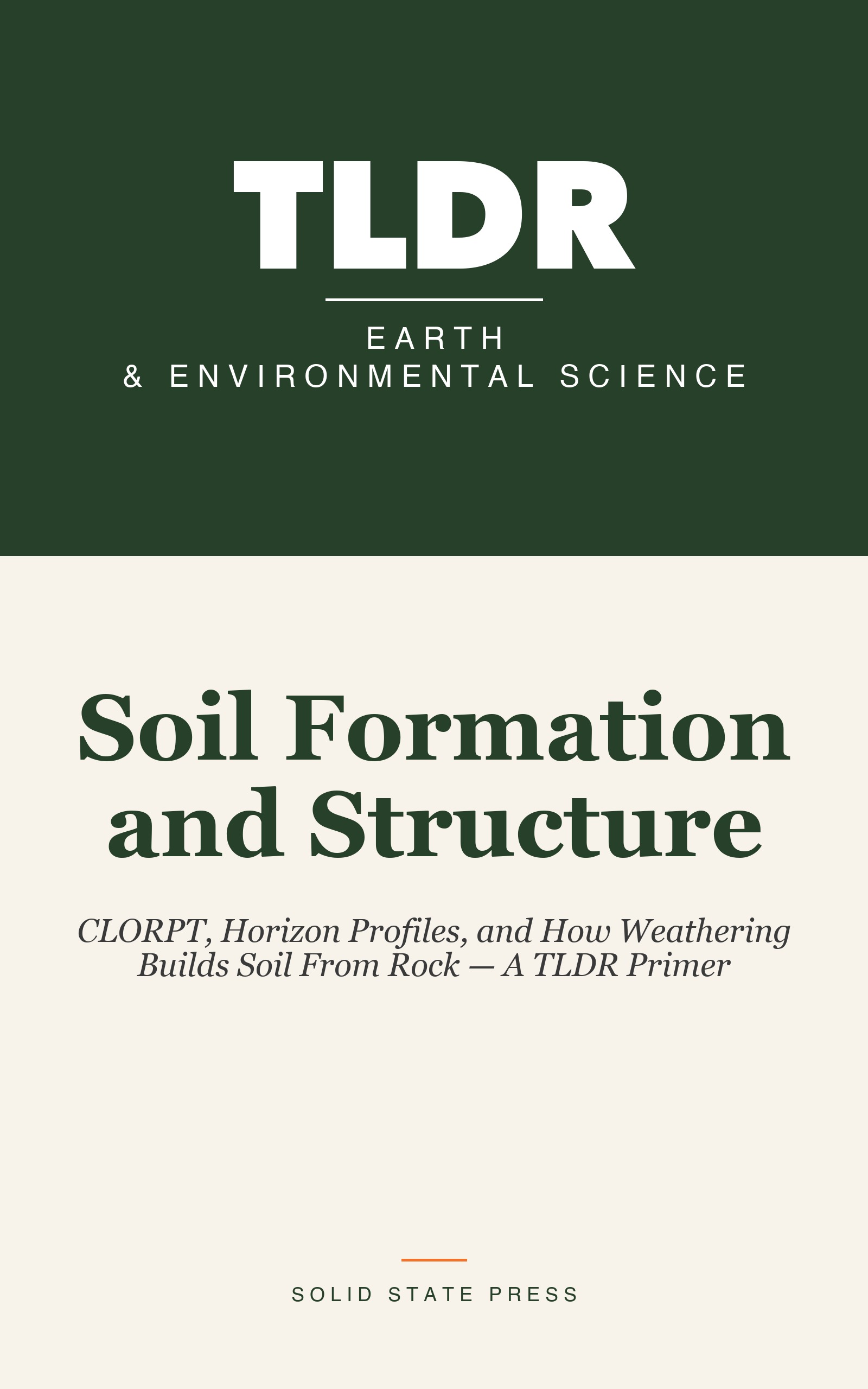 Soil Formation and Structure cover