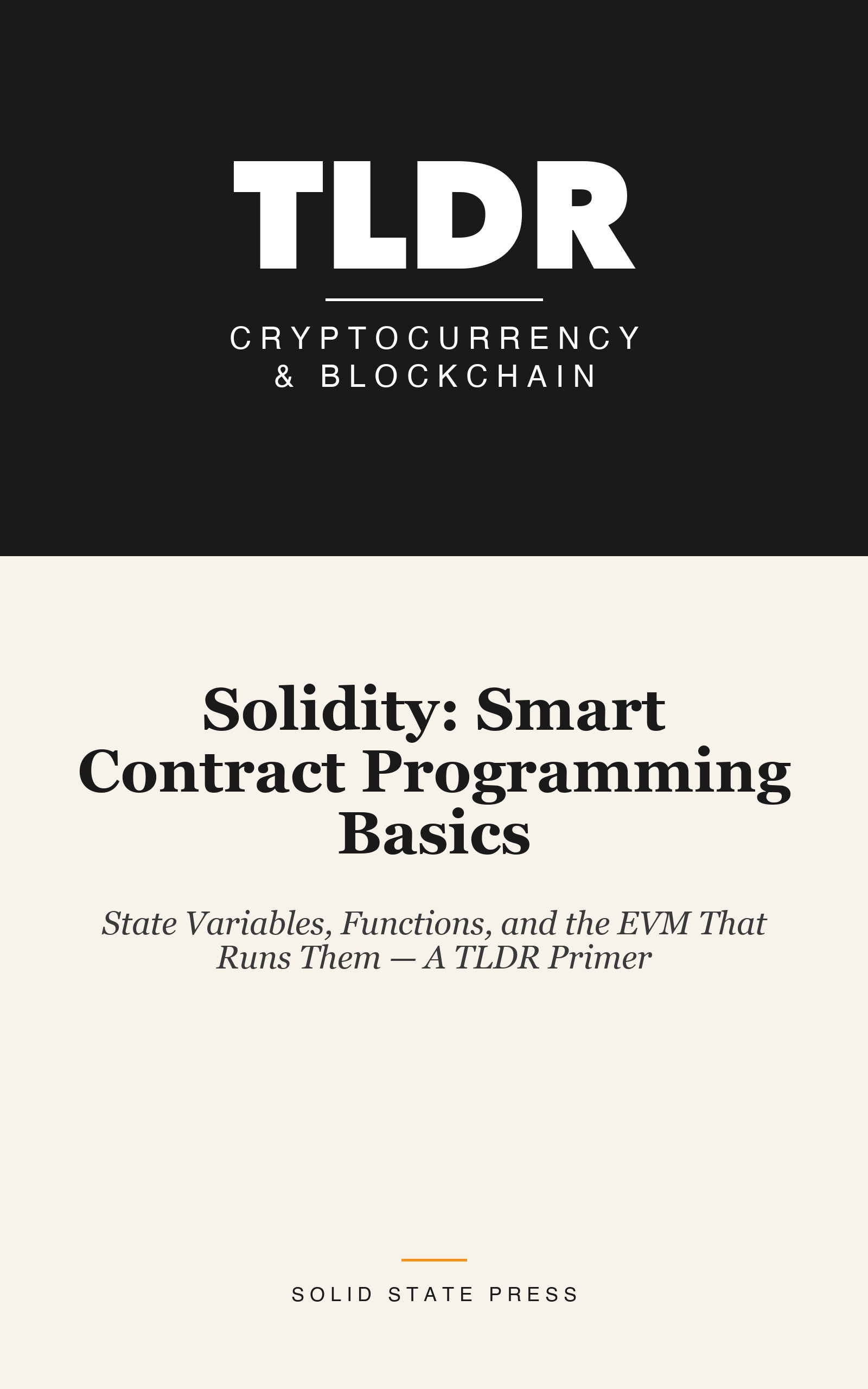 Solidity: Smart Contract Programming Basics cover