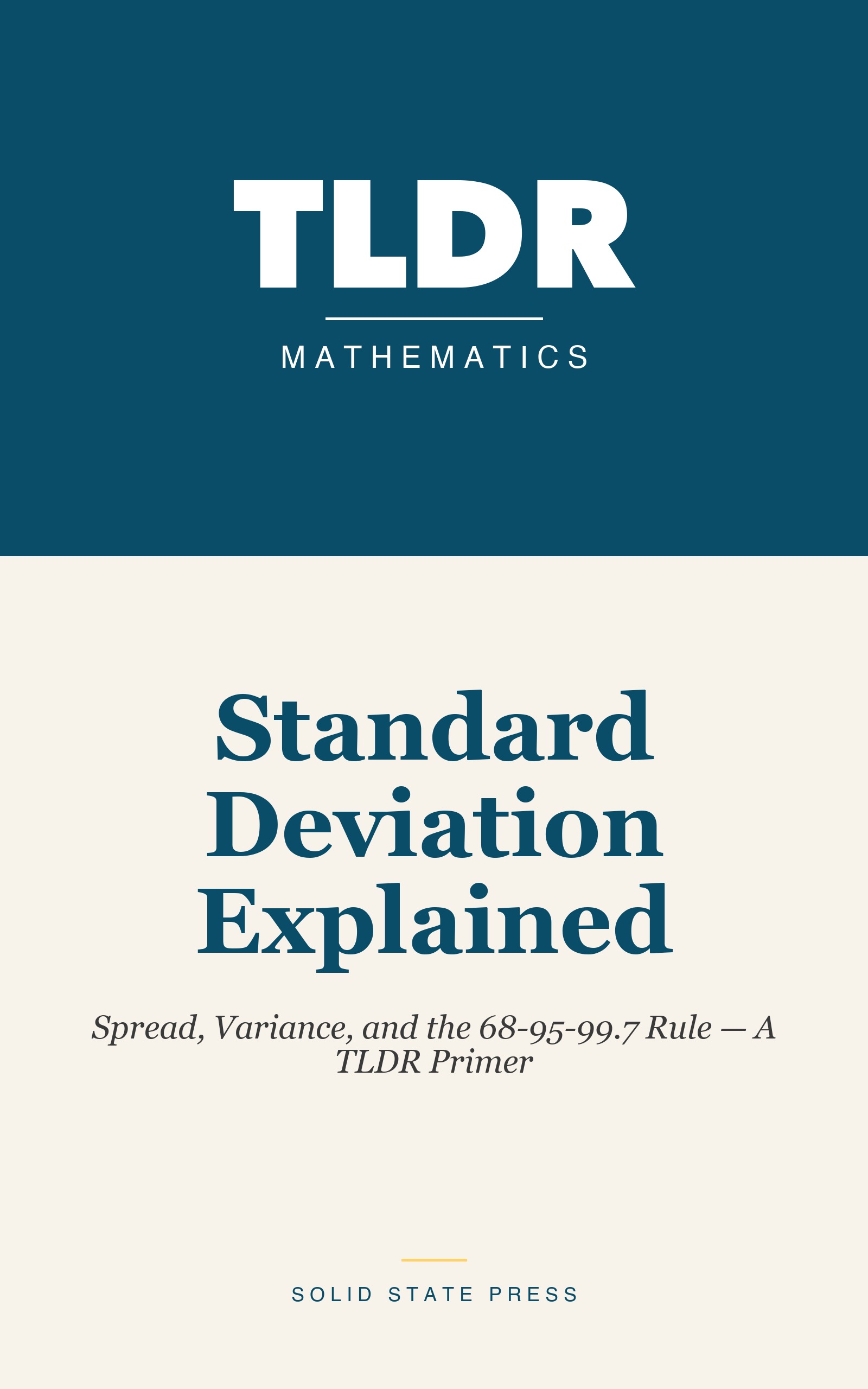 Standard Deviation Explained cover