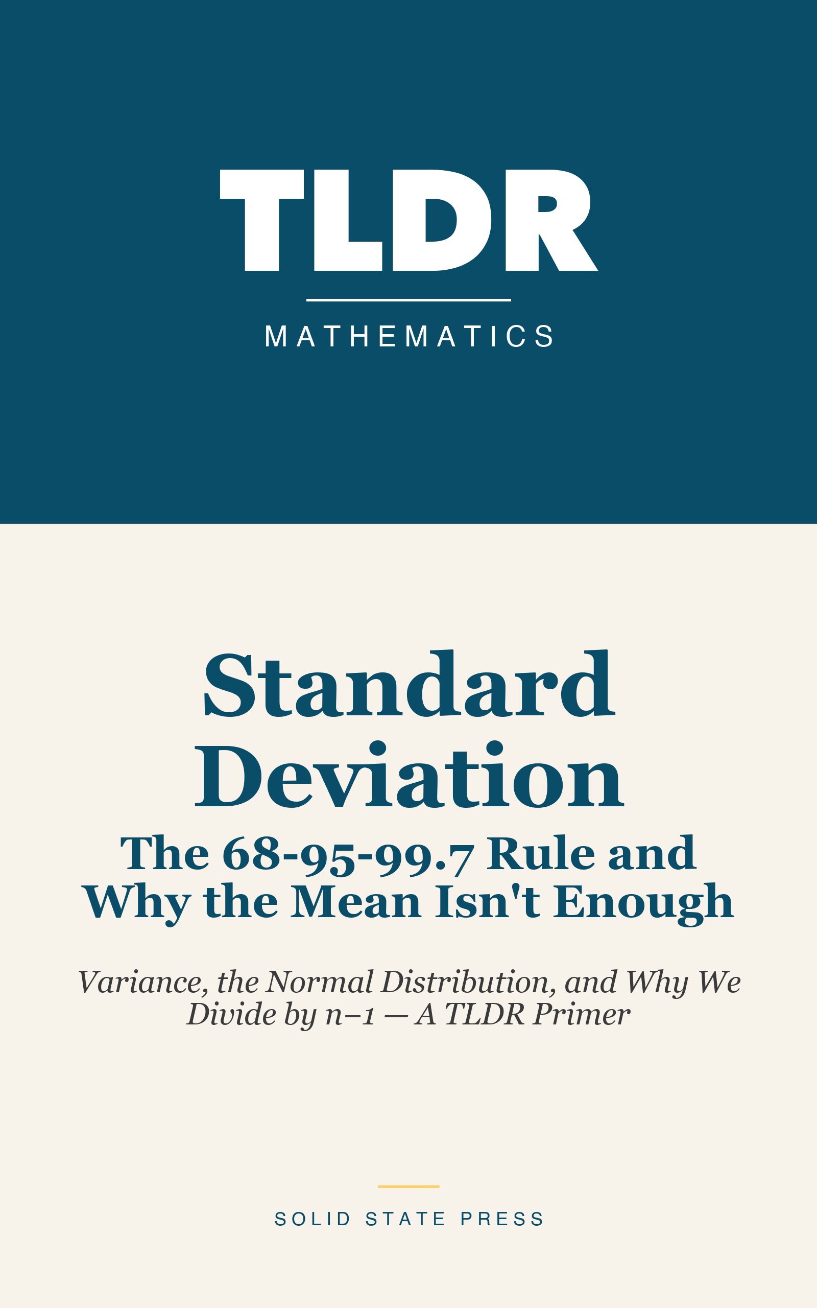 Standard Deviation: The 68-95-99.7 Rule and Why the Mean Isn't Enough cover