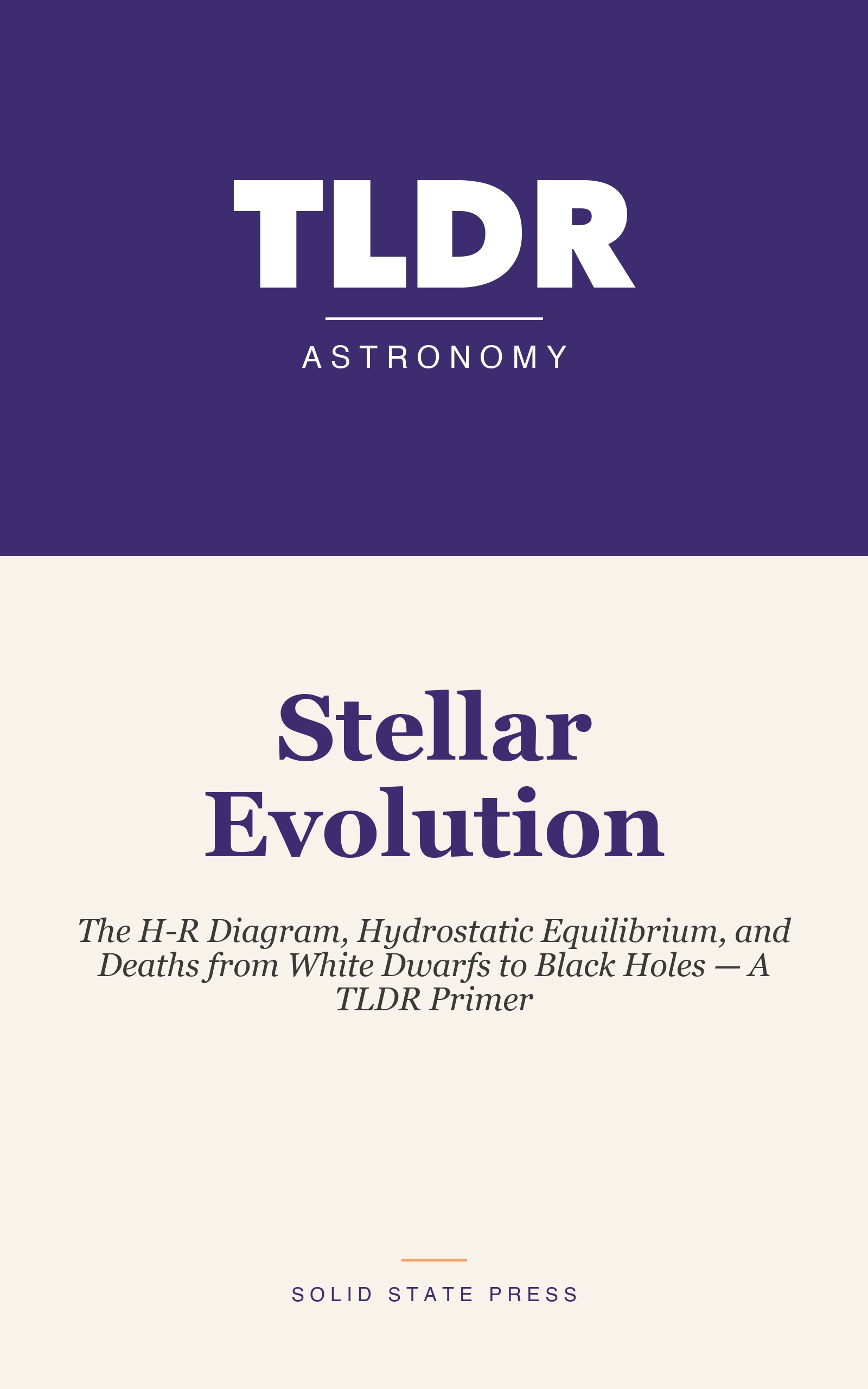 Stellar Evolution cover
