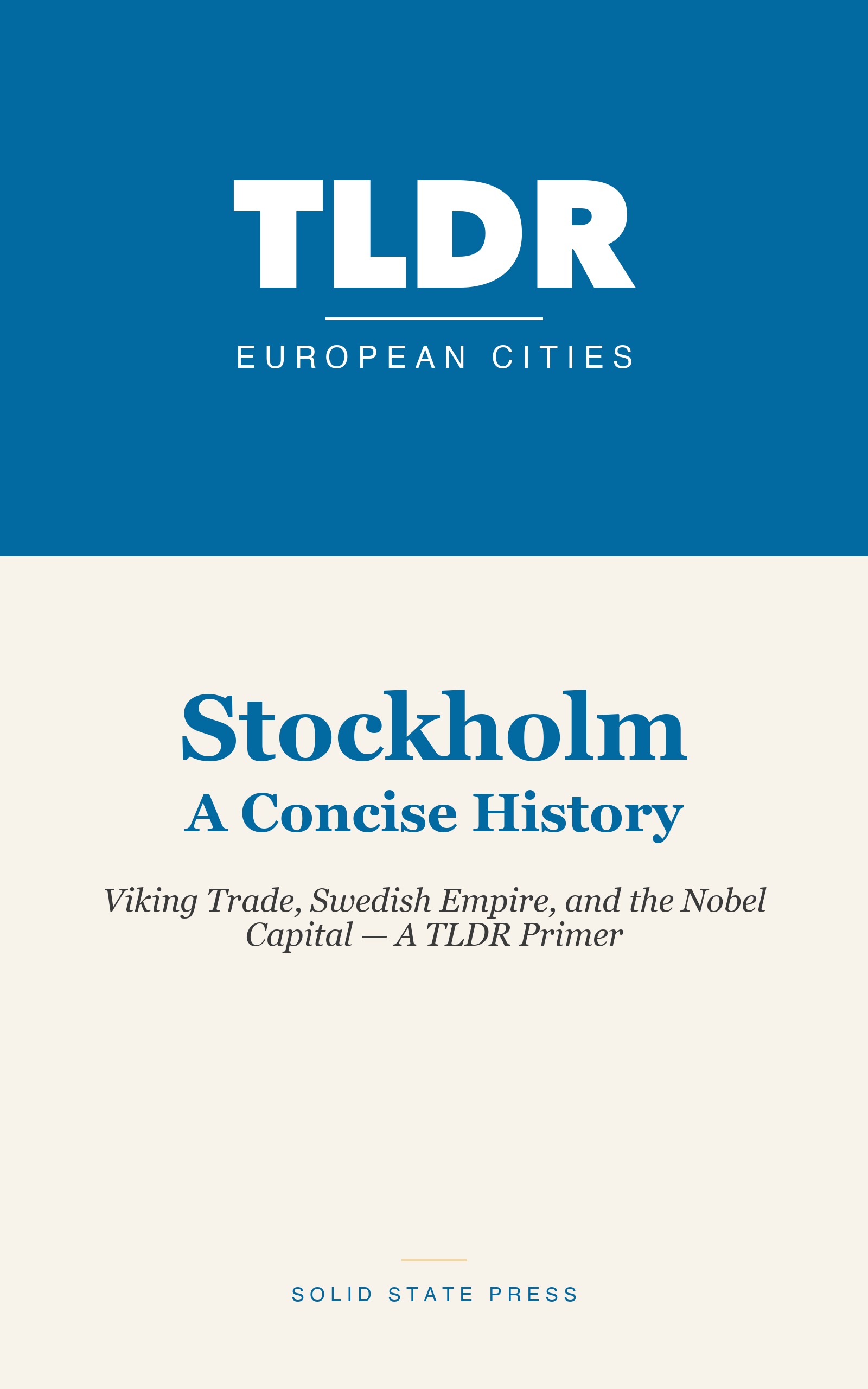 Stockholm: A Concise History cover