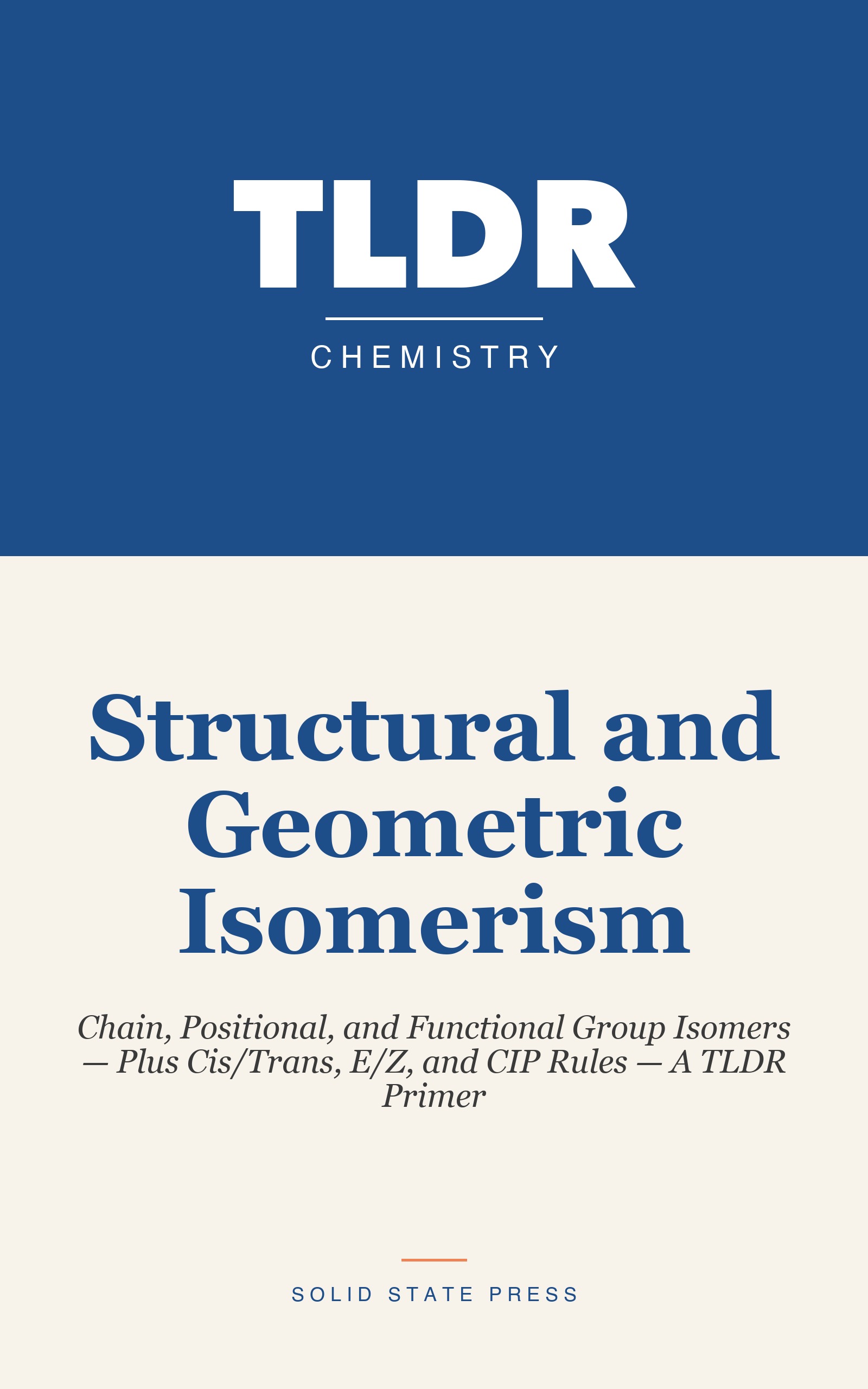 Structural and Geometric Isomerism cover