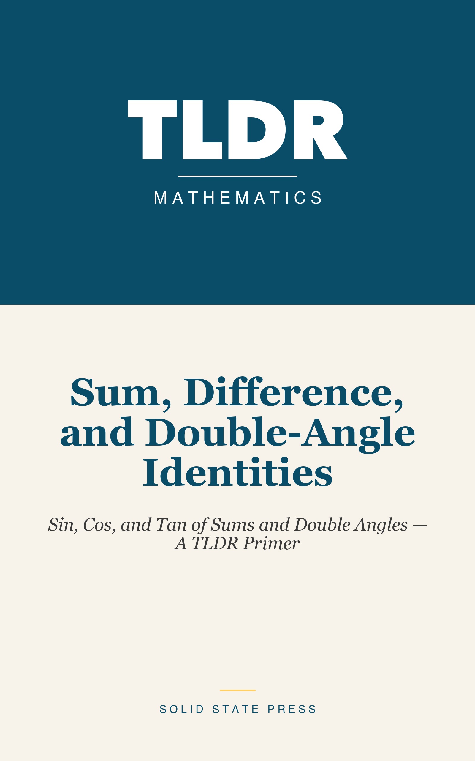 Sum, Difference, and Double-Angle Identities cover