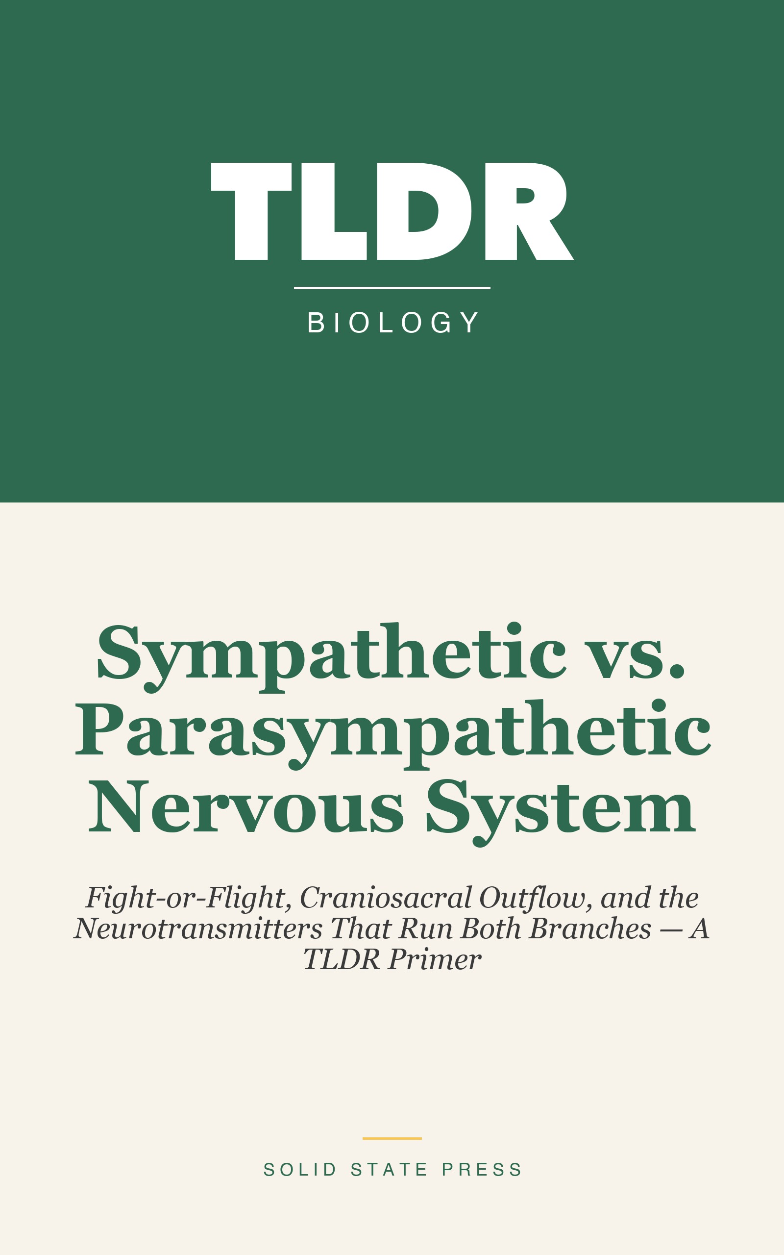 Sympathetic vs. Parasympathetic Nervous System cover